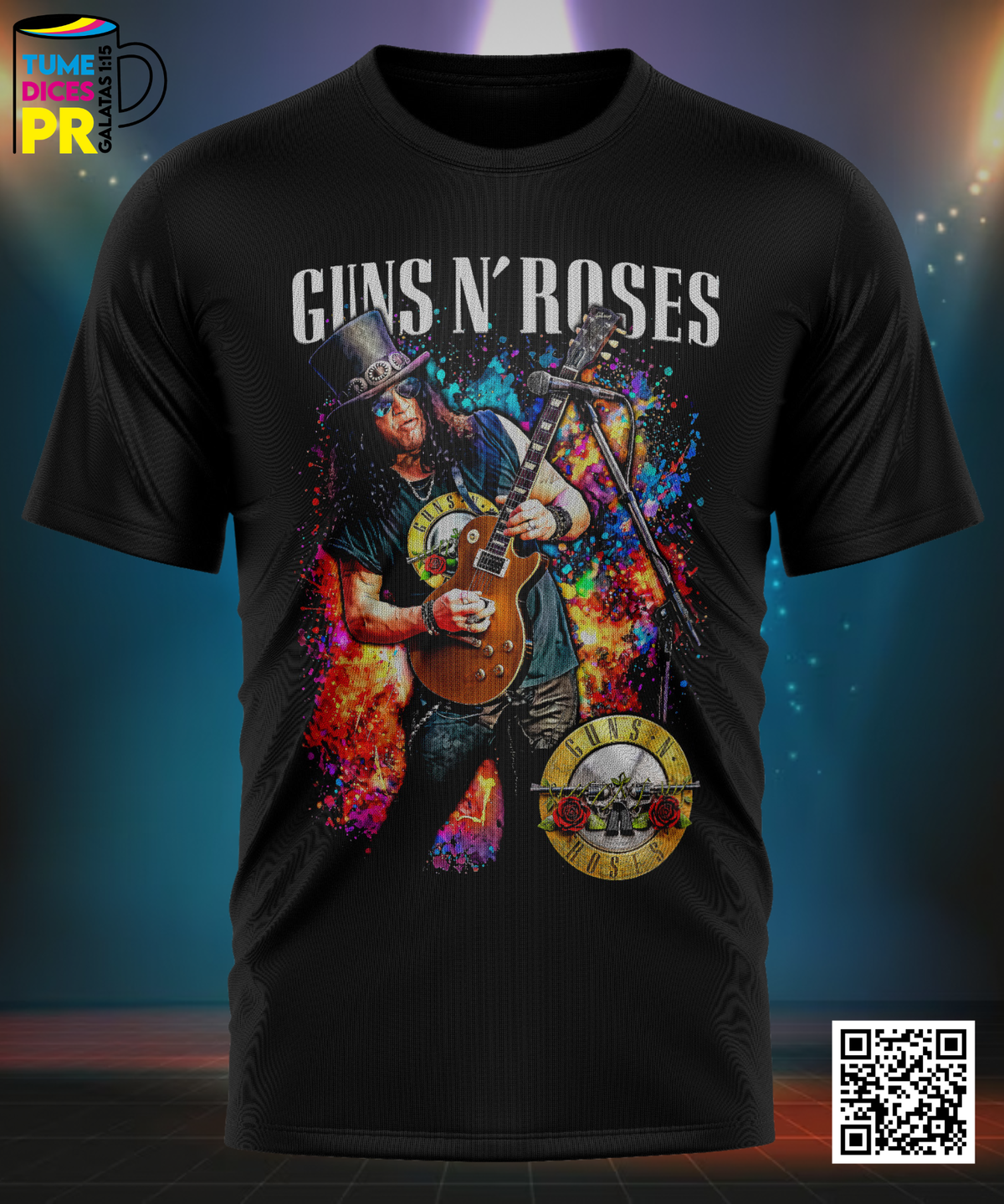 Camiseta SLASH | Algodón y poliéster | Tallas S–XL
