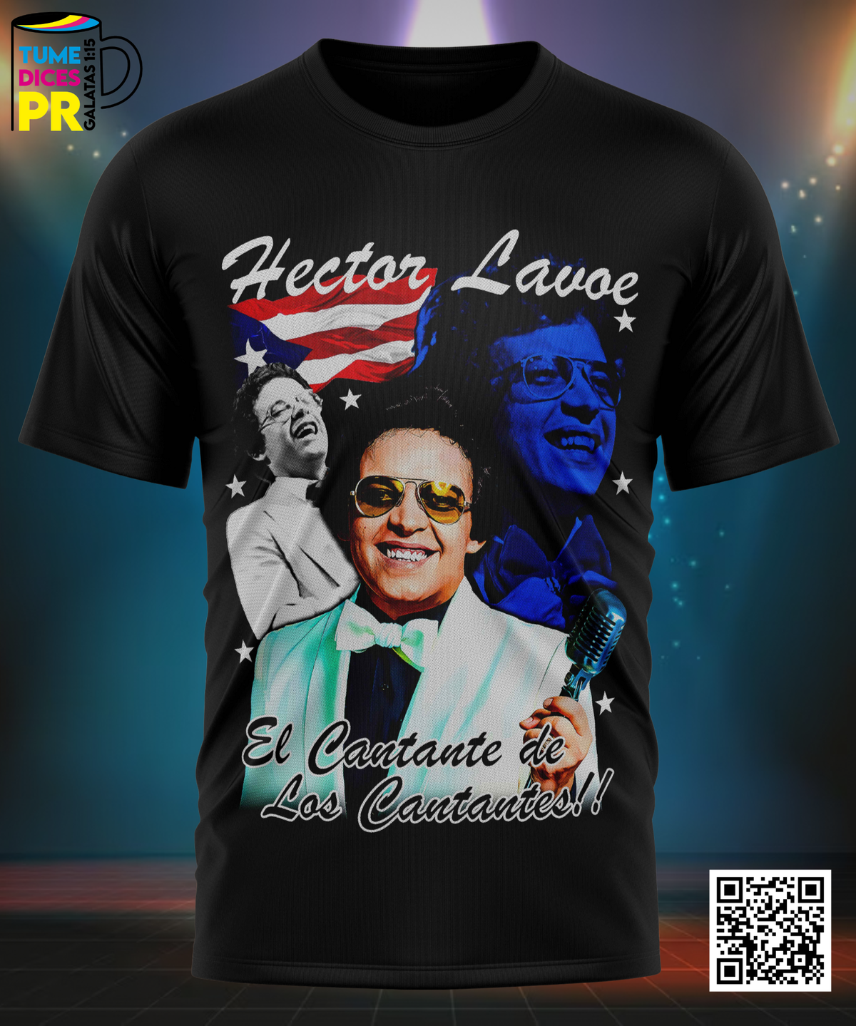 Camiseta HECTOR LAVOE | Algodón y poliéster | Tallas S–XL