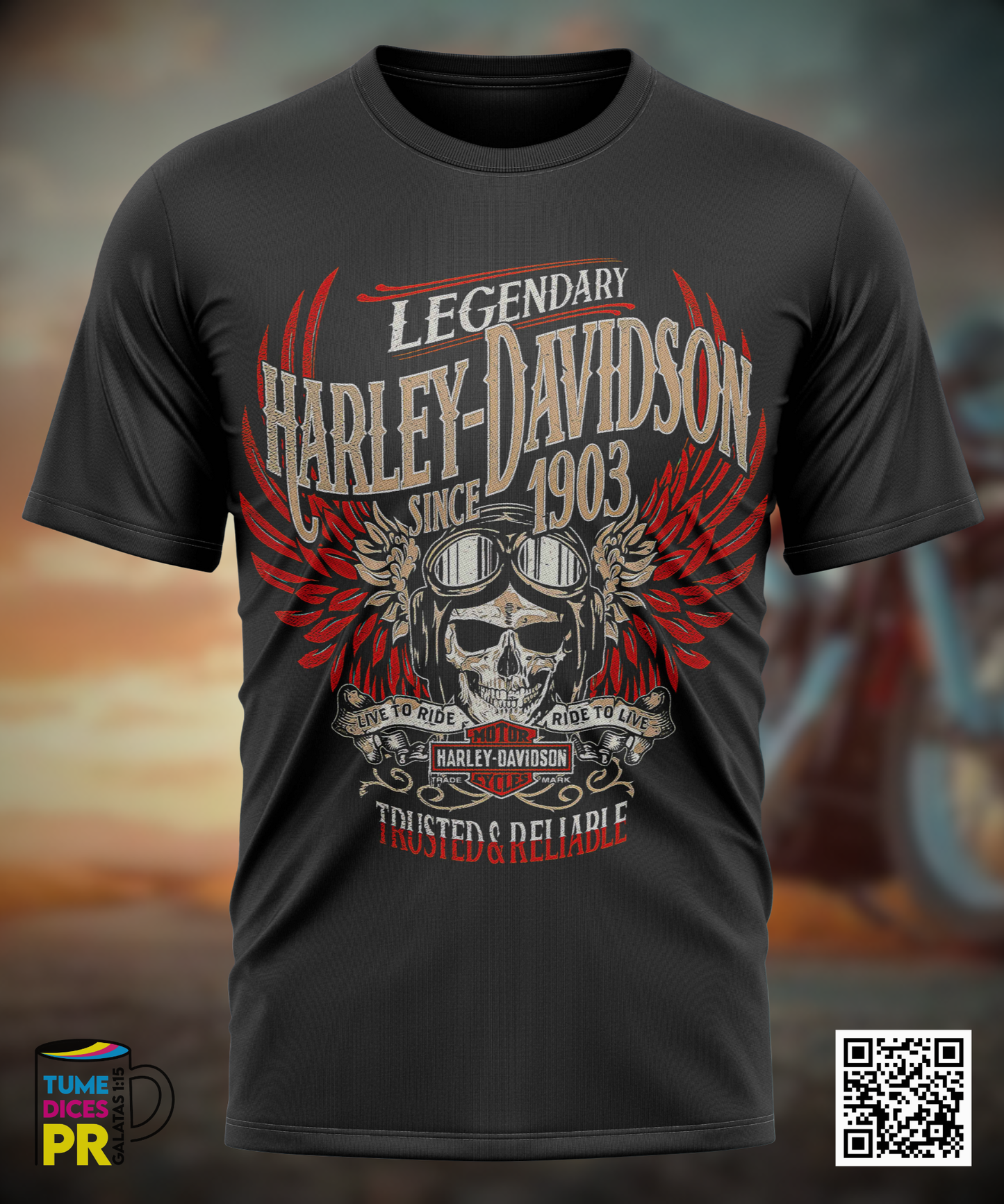 HARLEY DAVIDSON Camisetas