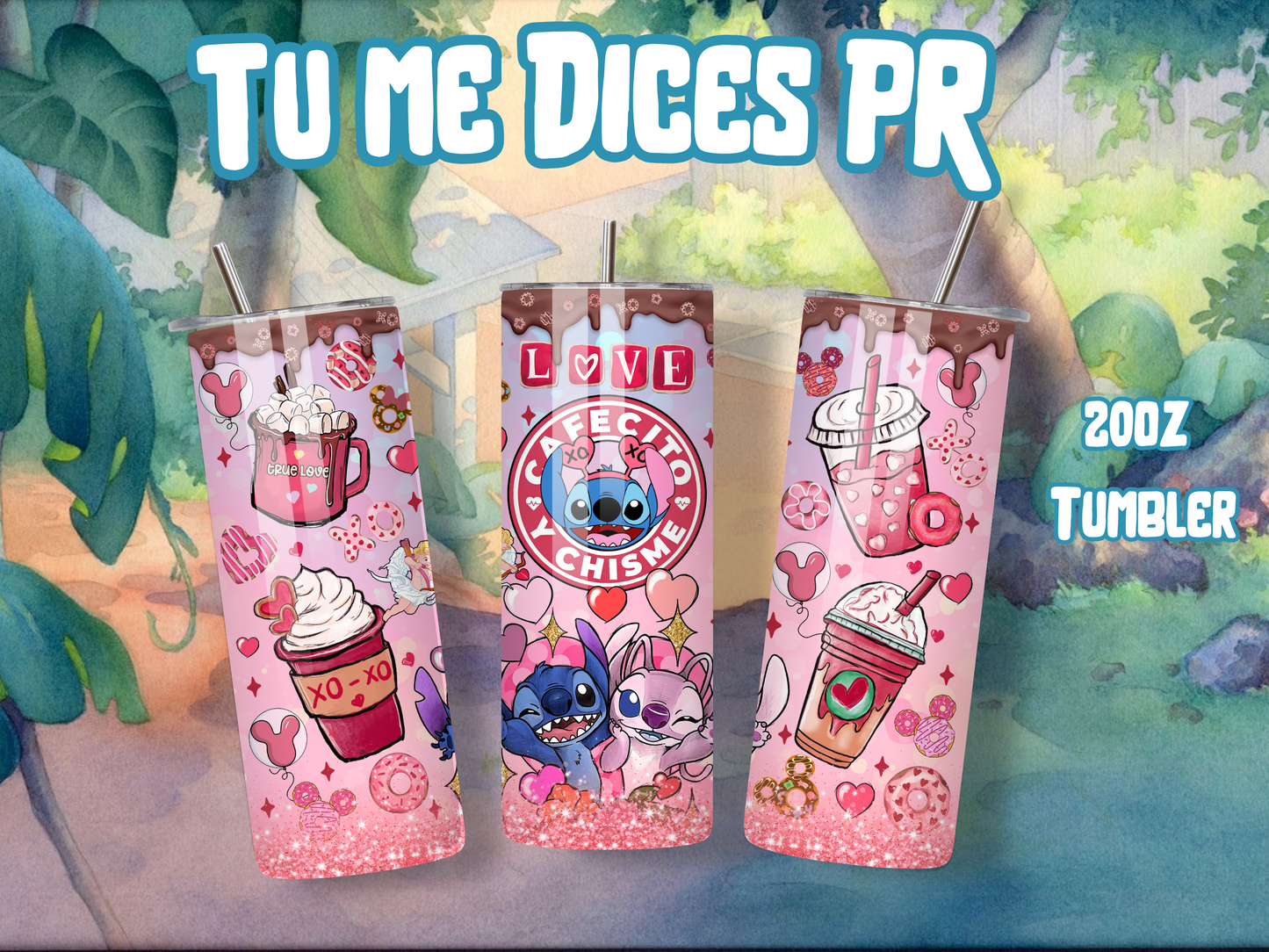 LILO & STITCH Skinny Tumbler