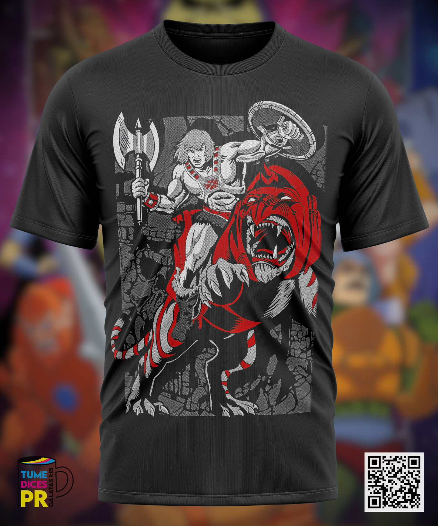 HE MAN Camisetas