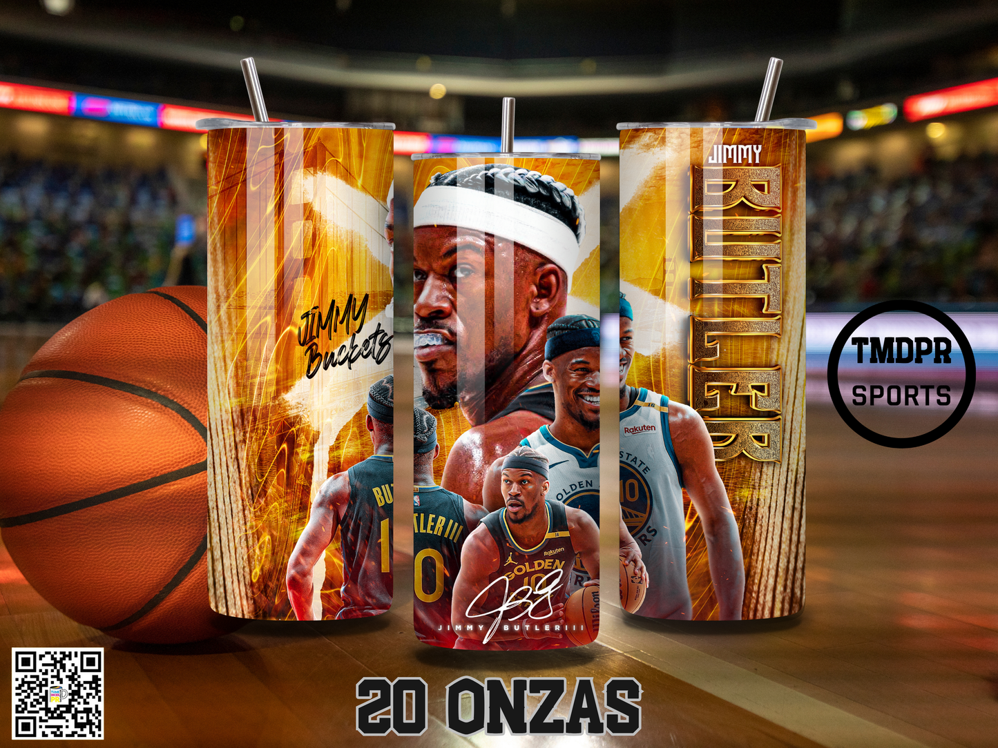 BALONCESTO 3 Skinny Tumbler