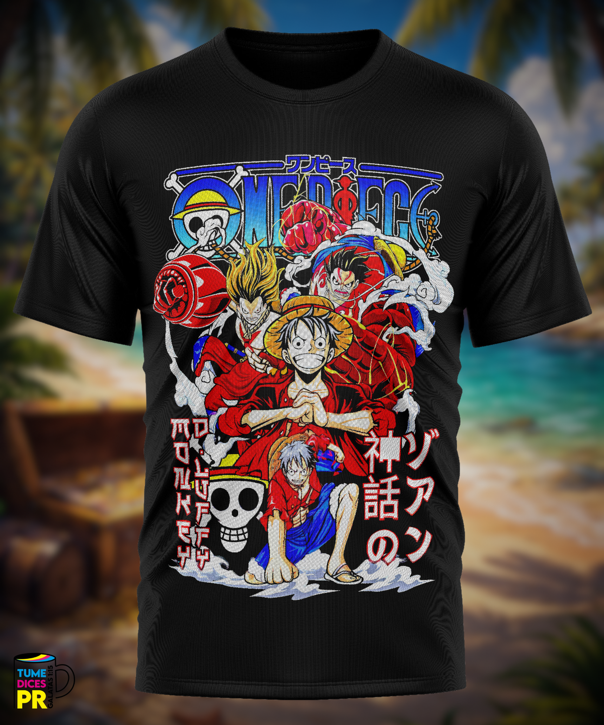 ONE PIECE 3 Camisetas