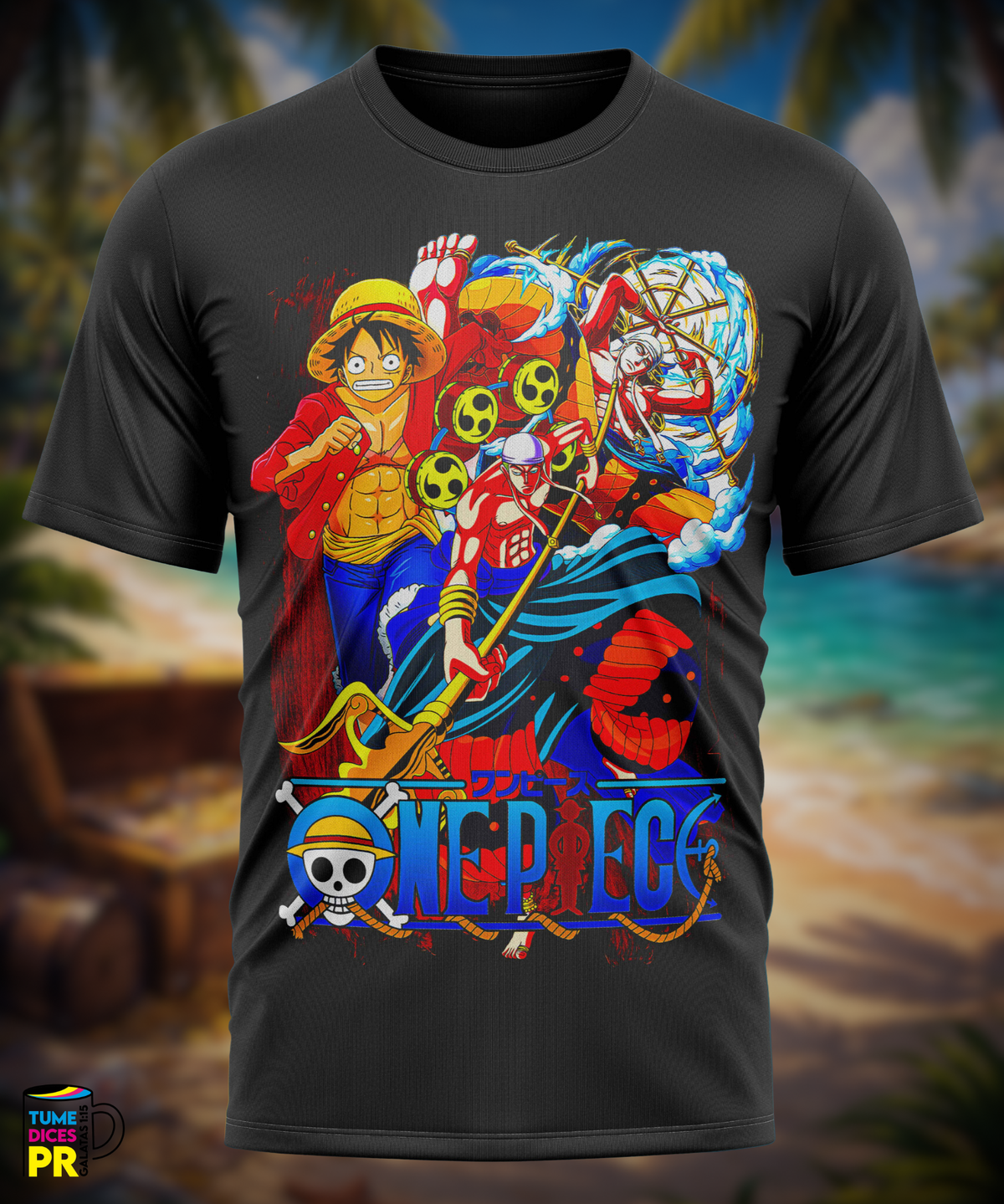 ONE PIECE 3 Camisetas