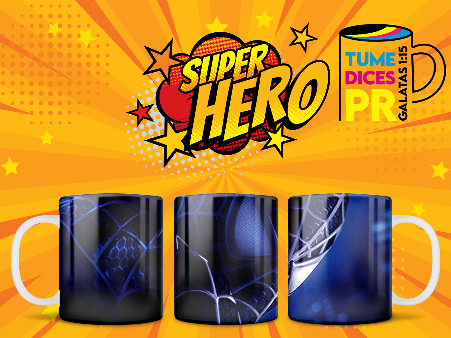 Taza Super Heroes 2