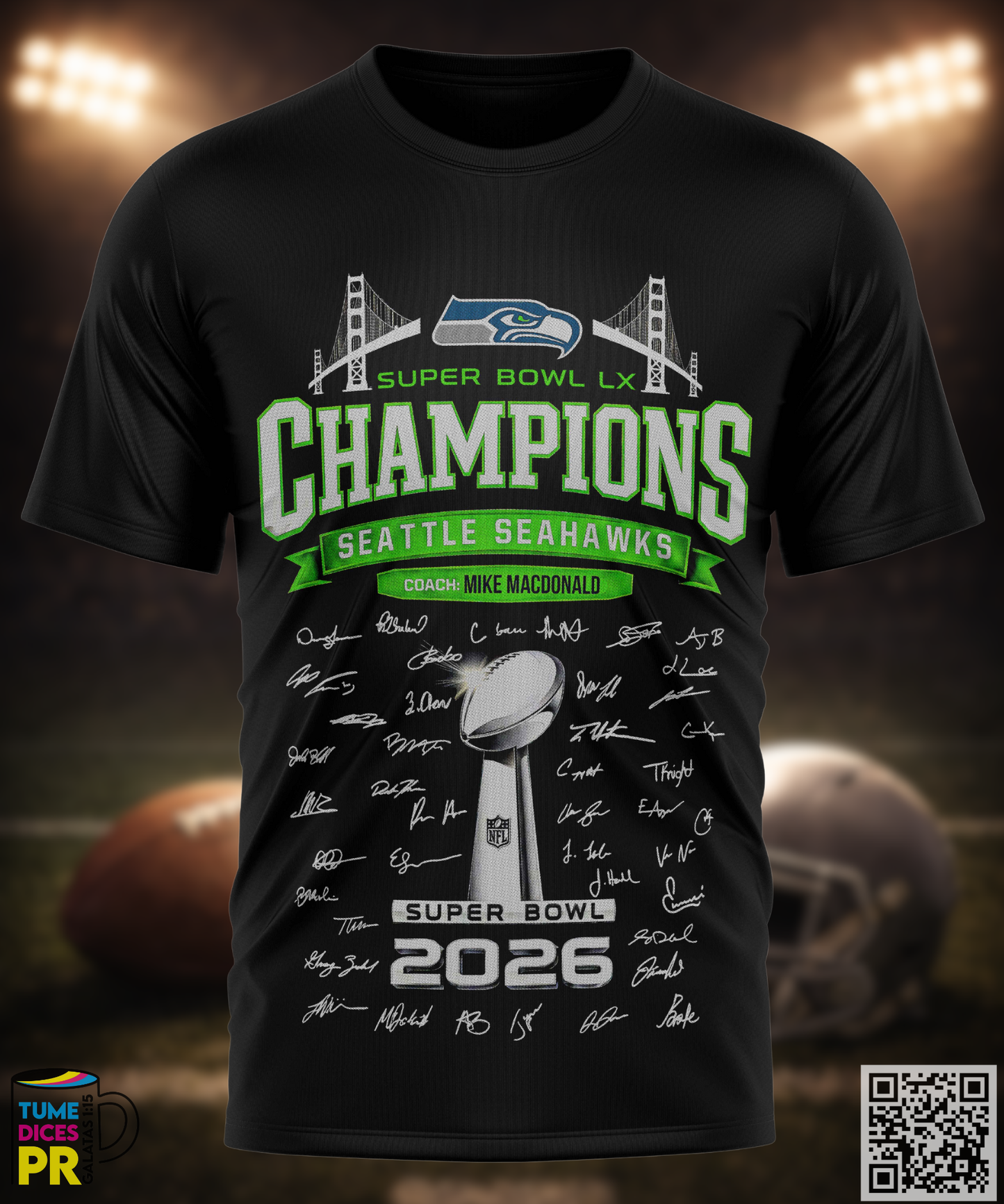 NFL 4 Camisetas