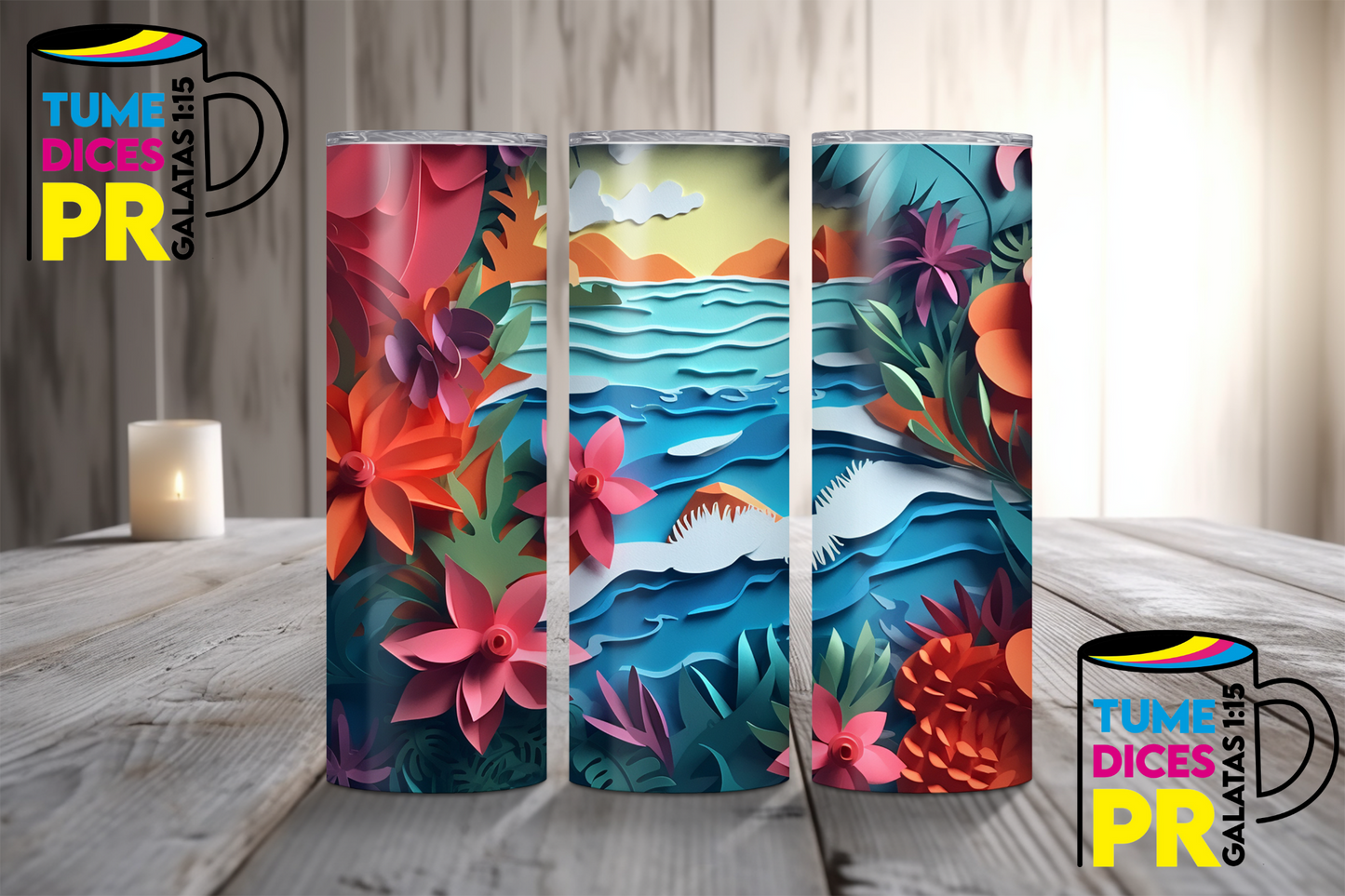 PAISAJES Skinny Tumbler