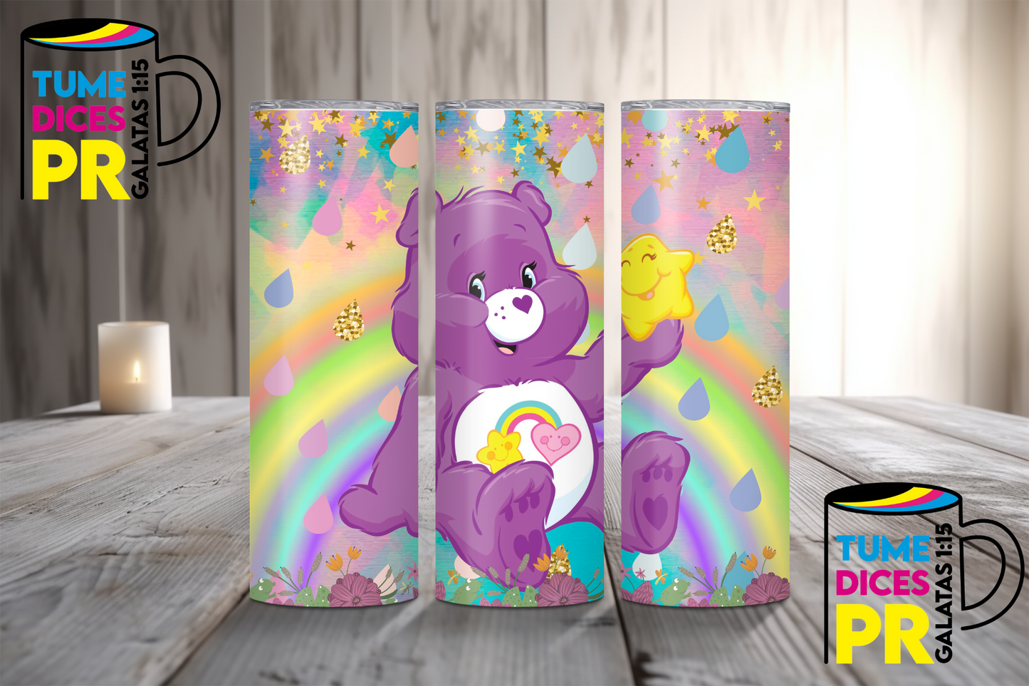 CARE BEARS Skinny Tumbler