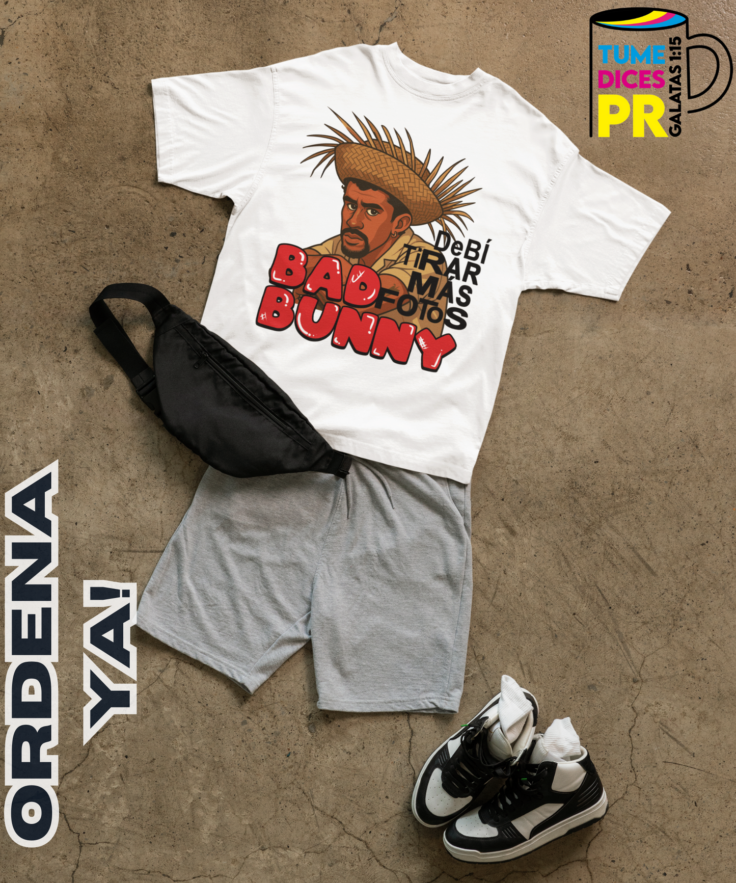 Camiseta Bad Bunny 5