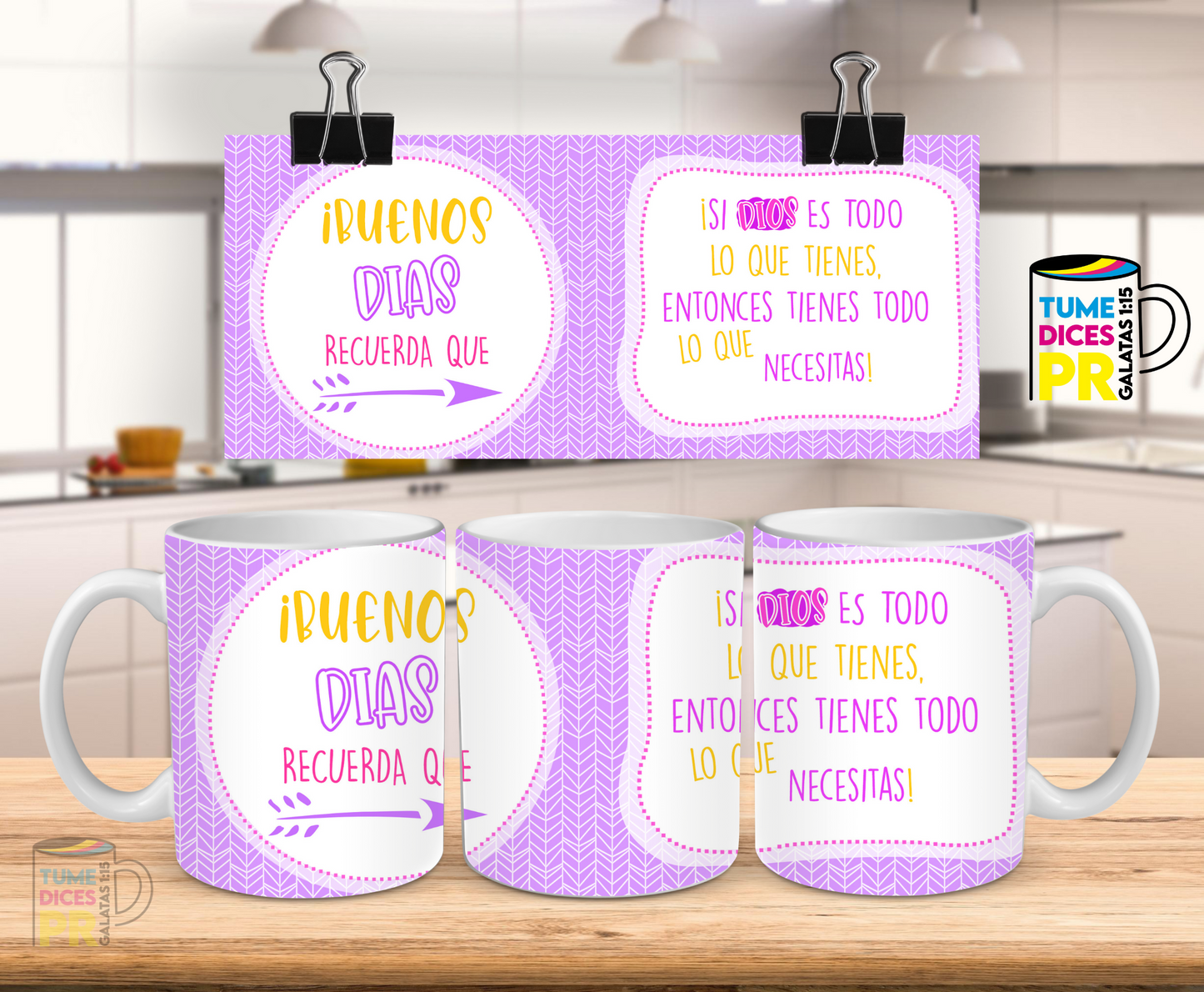 Taza Mensajes Cristianos