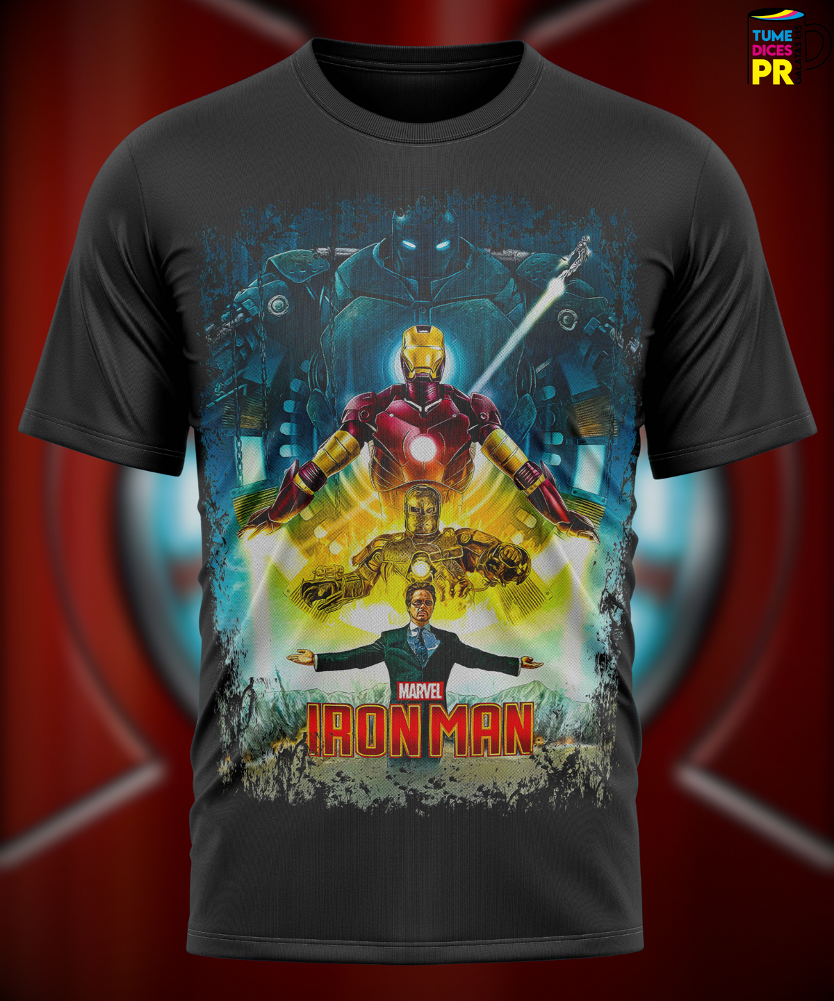IRON MAN Camisetas