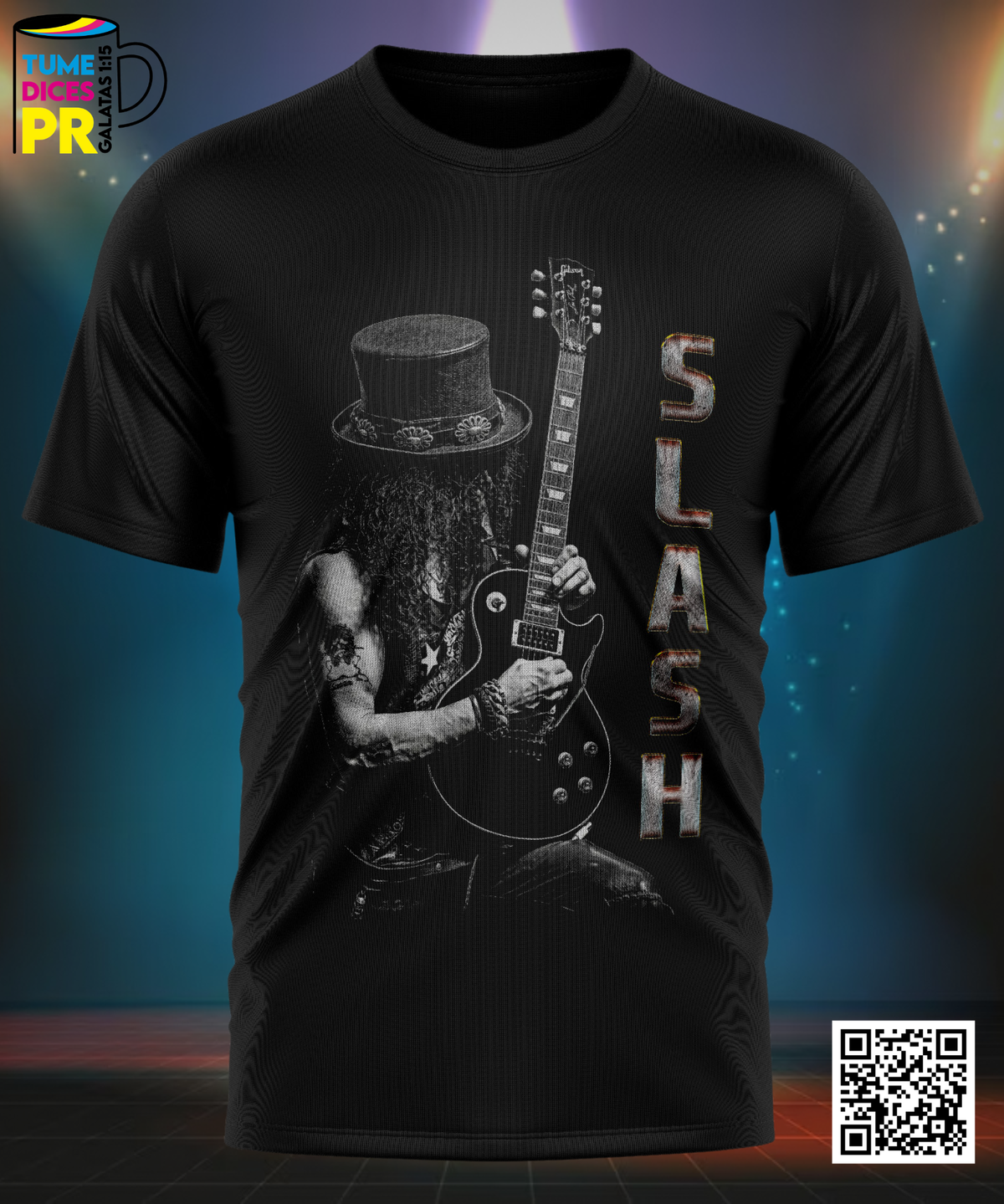 Camiseta SLASH | Algodón y poliéster | Tallas S–XL