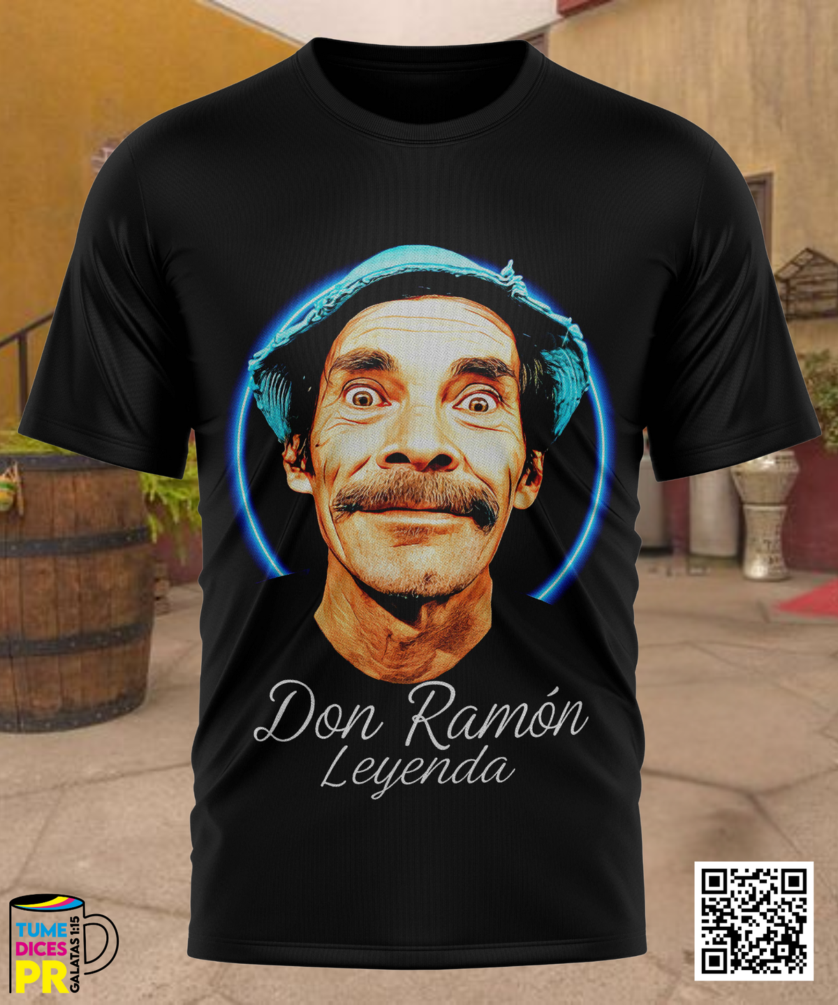 Camiseta CHESPIRITO | Algodón y poliéster | Tallas S–XL