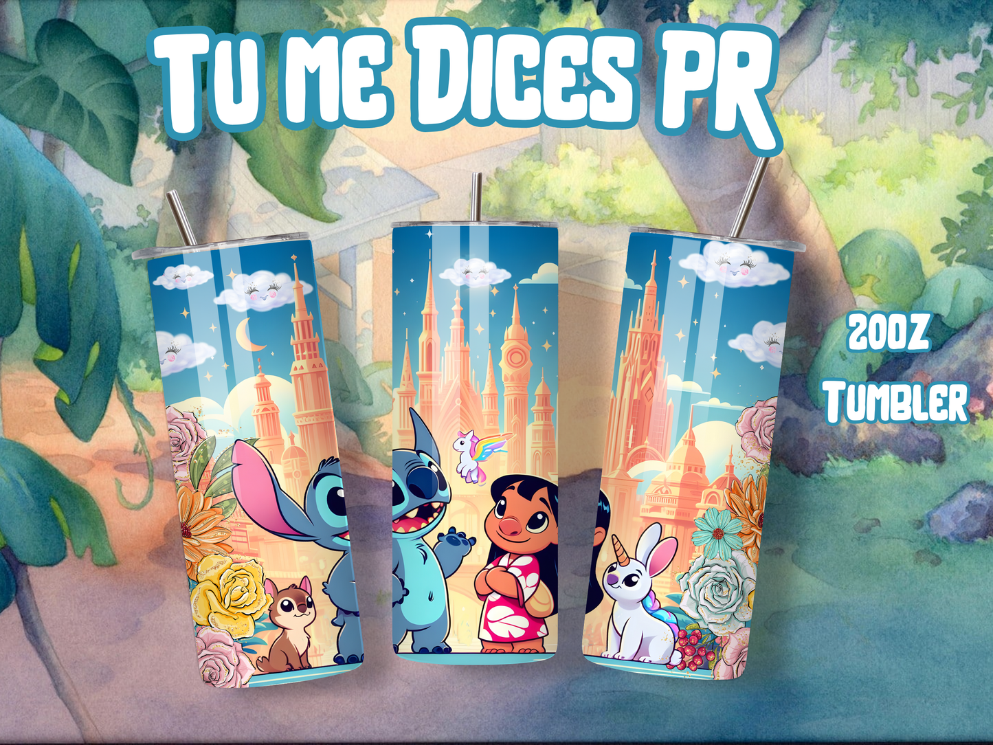 LILO & STITCH Skinny Tumbler
