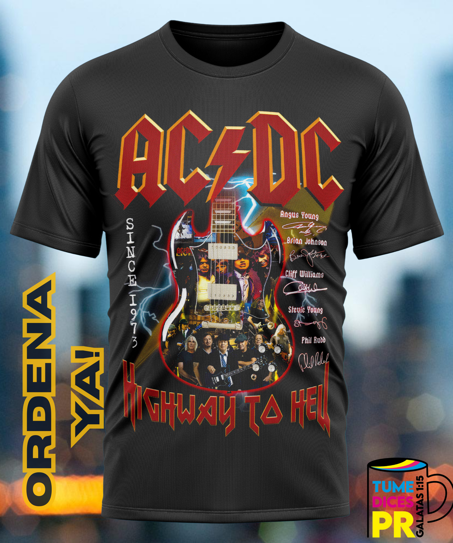 AC/DC Camiseta
