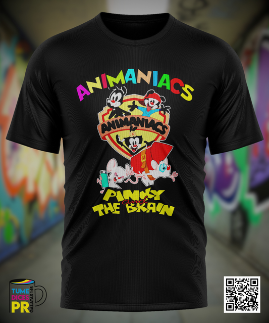 ANIMANIACS & PINKY Y CEREBRO Camiseta