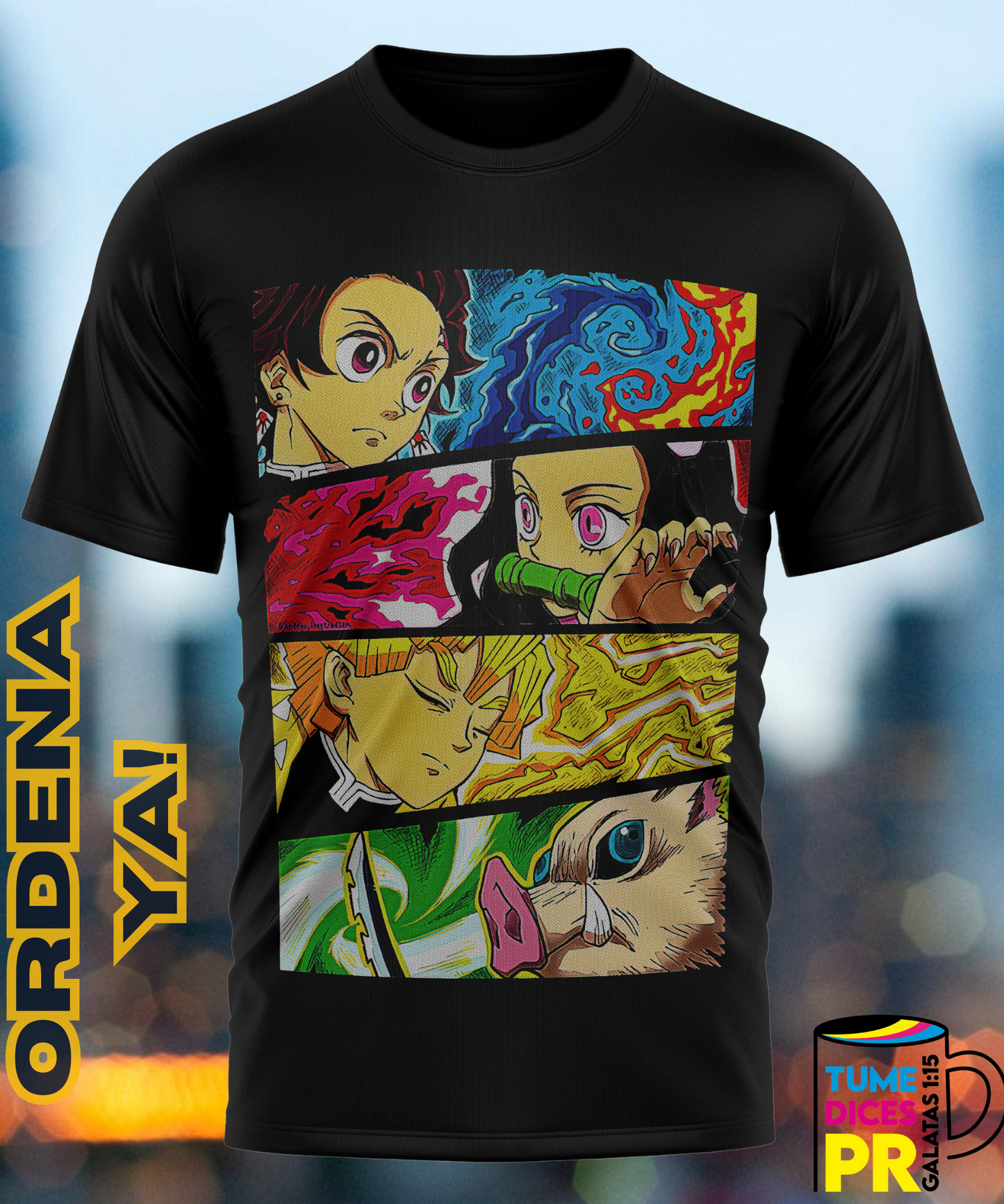 Camiseta ANIME Semitono 1