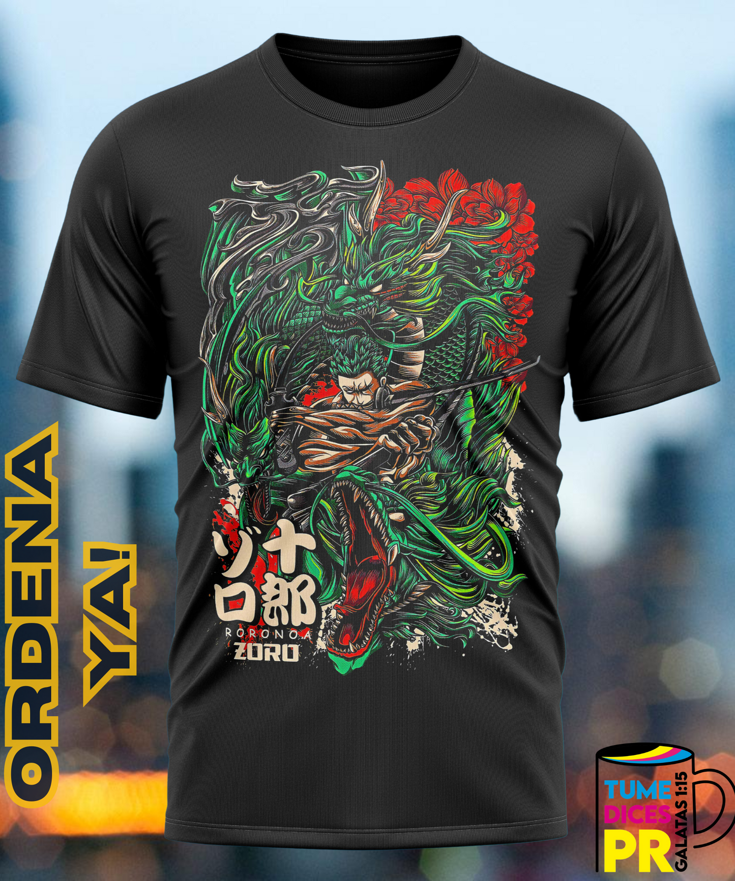 Camiseta ANIME Semitono 1