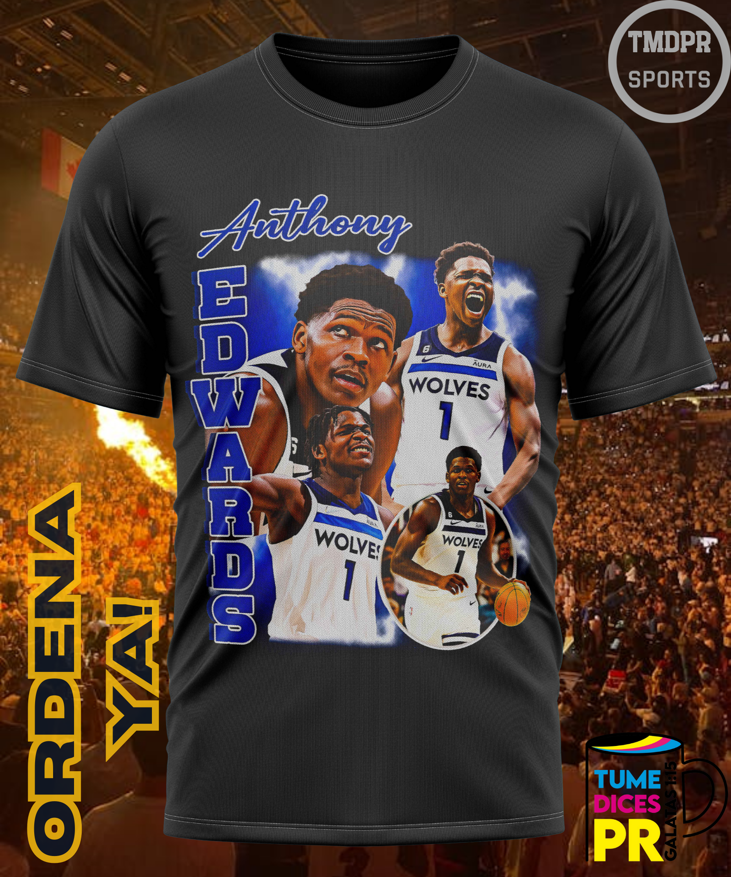 Camiseta semitono NBA MINNESOTA TIMBERWOLVES