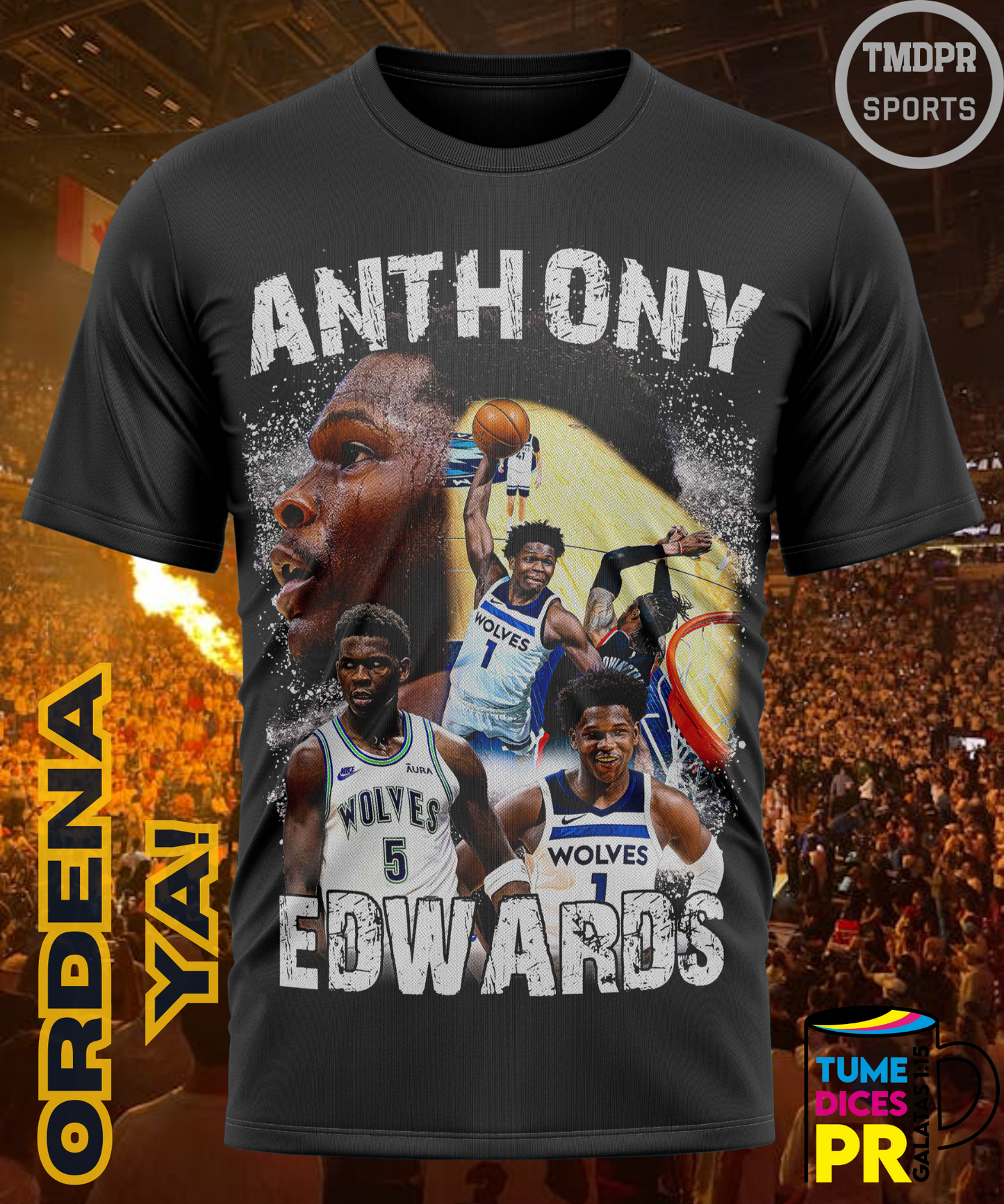 Camiseta semitono NBA MINNESOTA TIMBERWOLVES