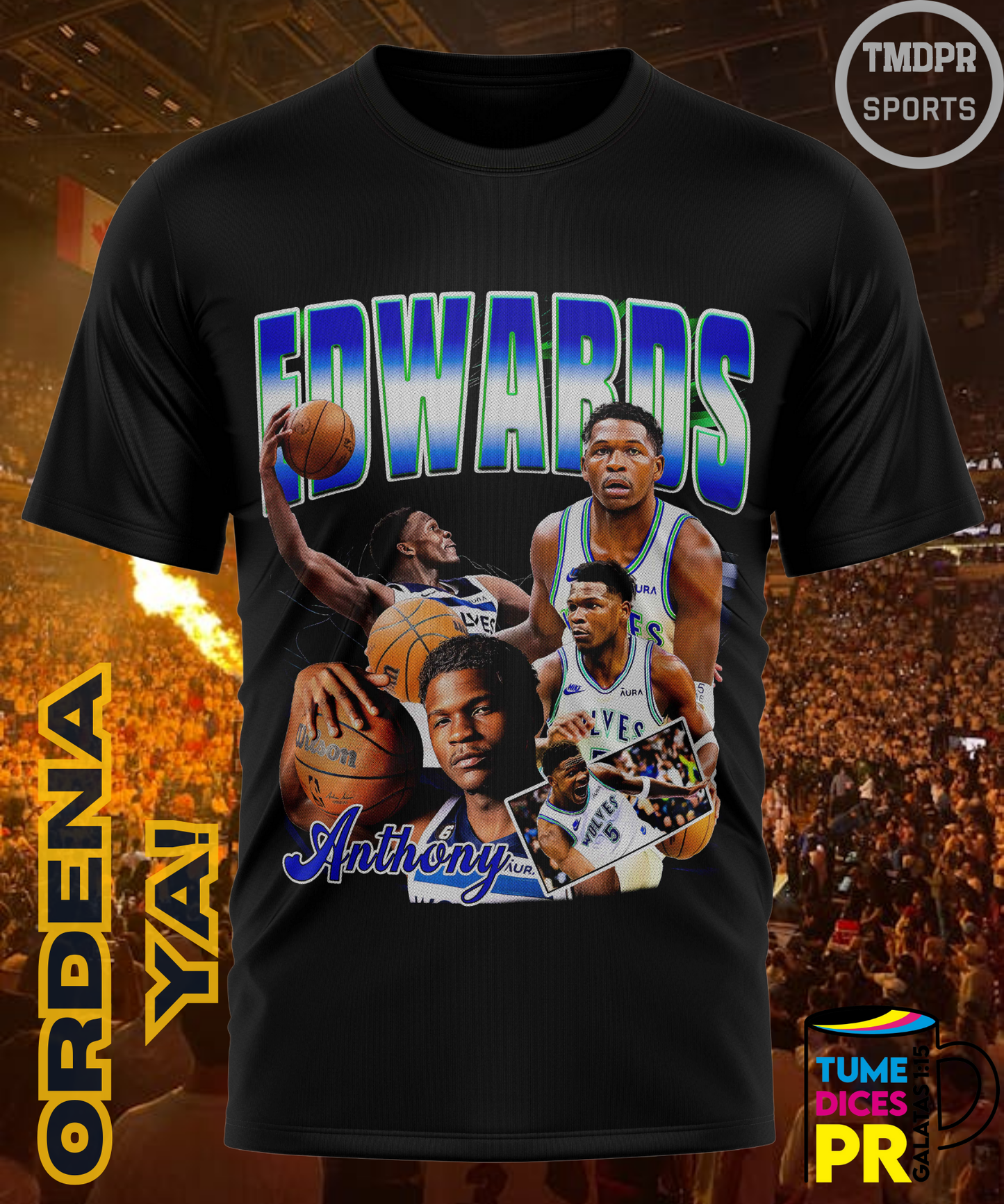 Camiseta semitono NBA MINNESOTA TIMBERWOLVES