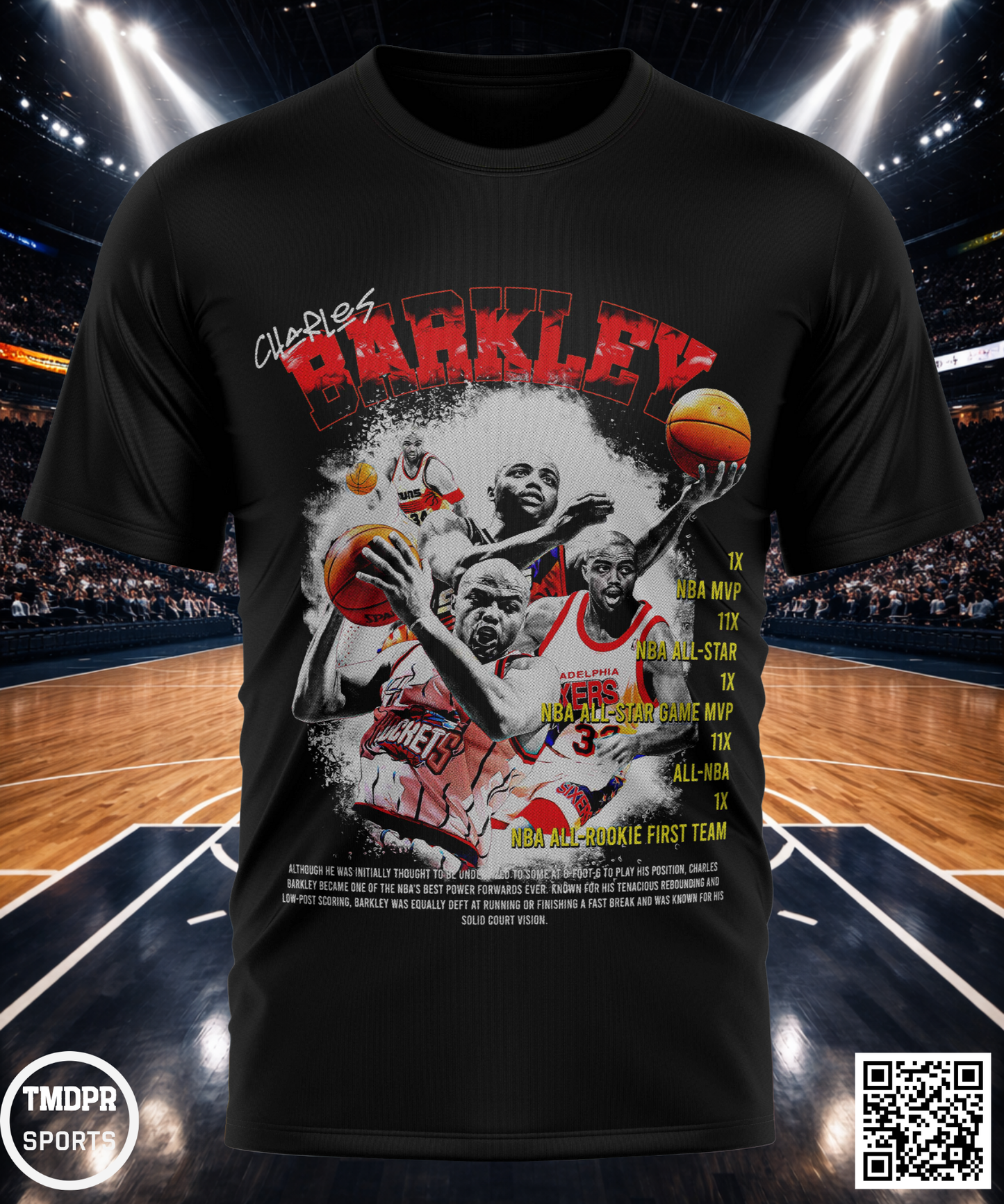 CHARLES BARKLEY Camisetas