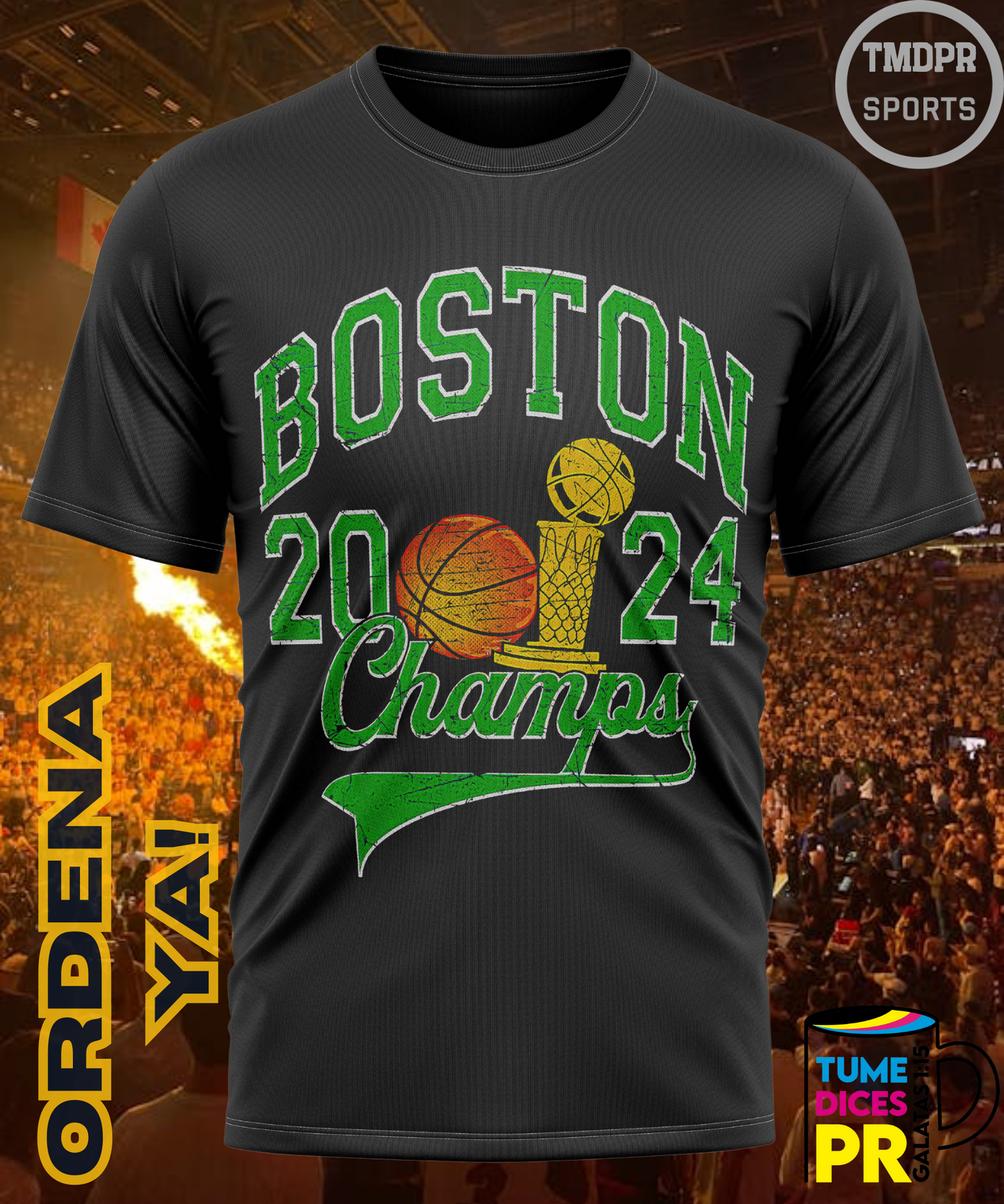 Camiseta semitono NBA BOSTON CELTICS