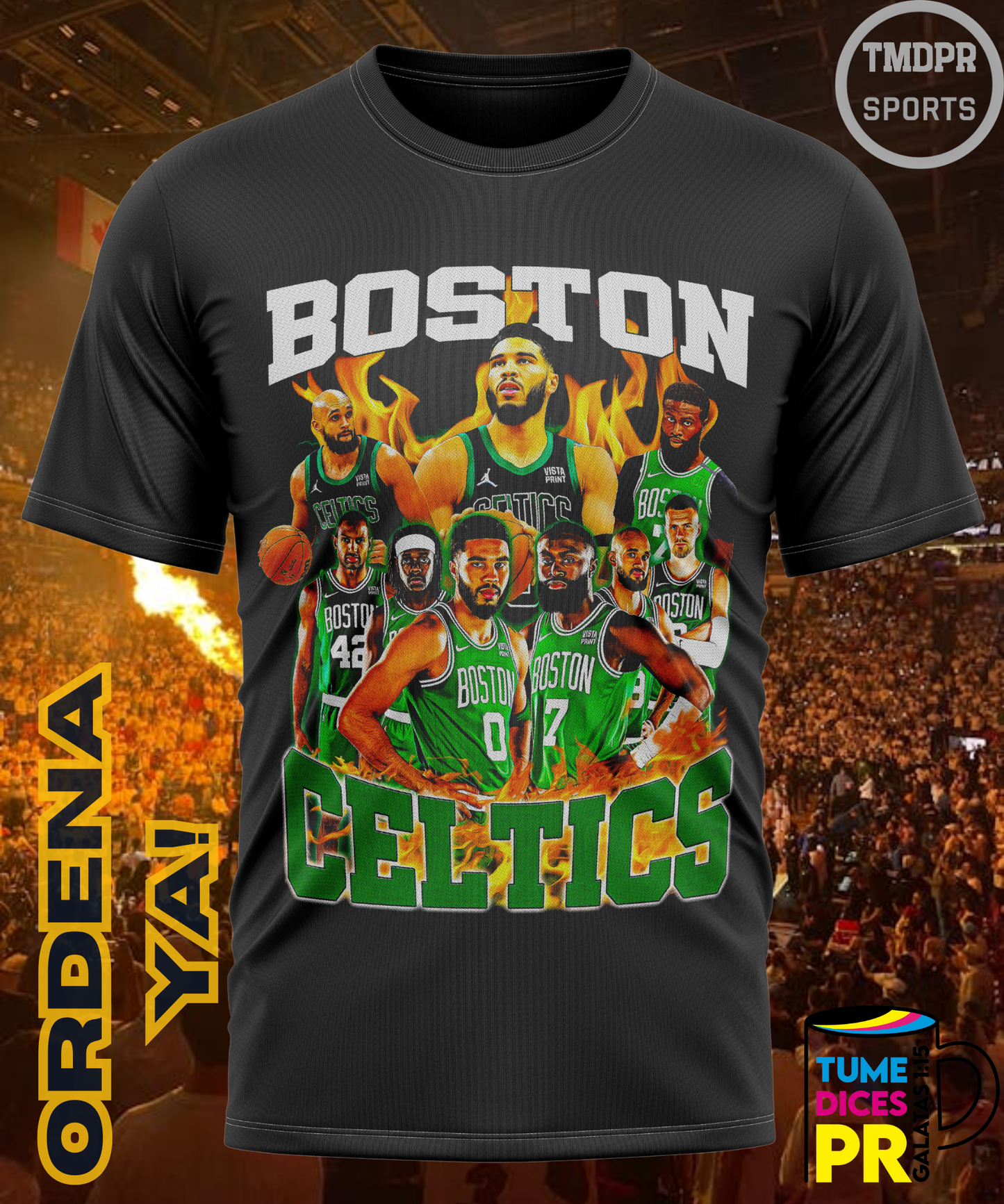 Camiseta semitono NBA BOSTON CELTICS