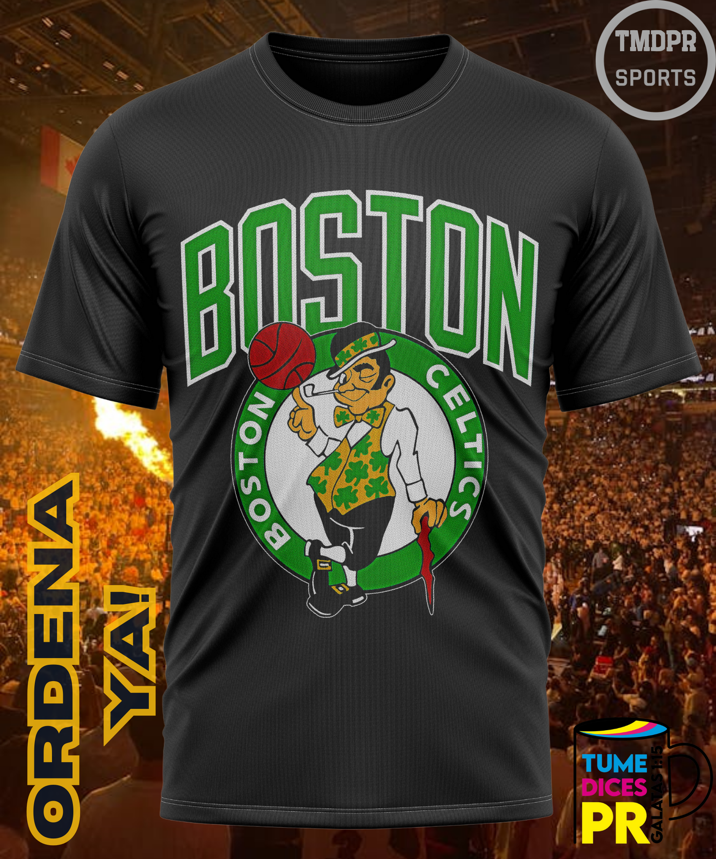 Camiseta semitono NBA BOSTON CELTICS