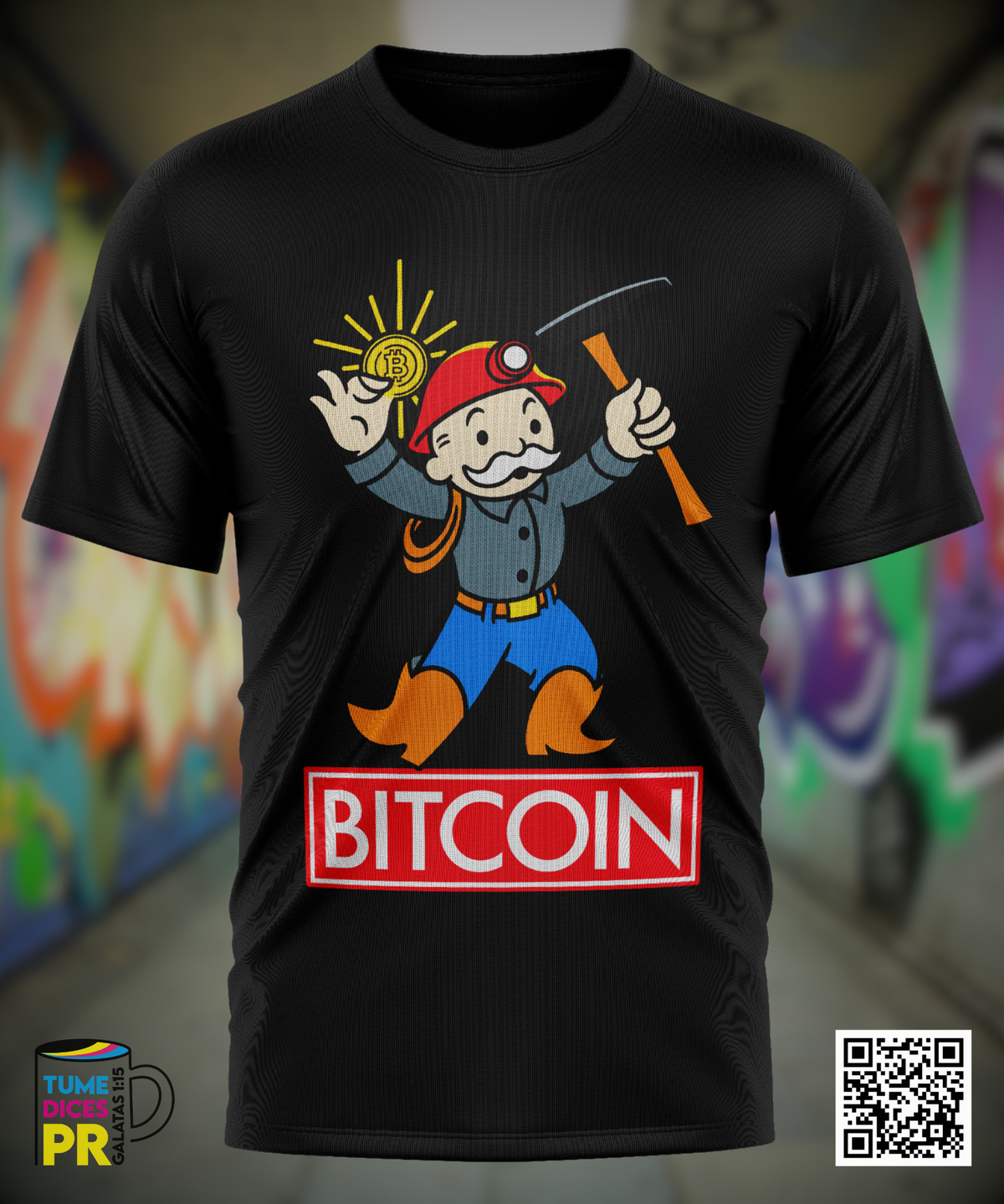 BITCOIN Camisetas