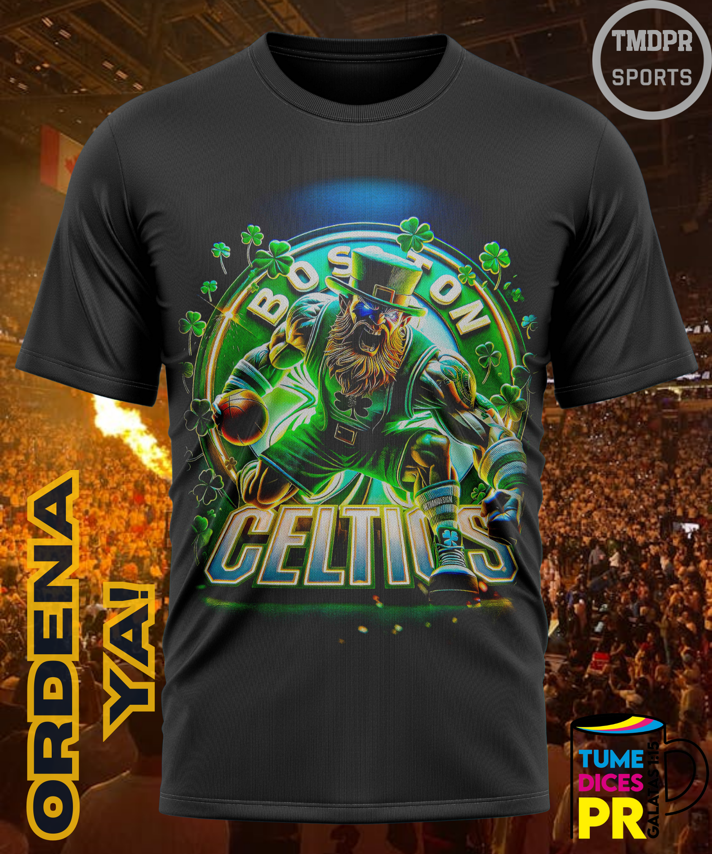 Camiseta semitono NBA BOSTON CELTICS