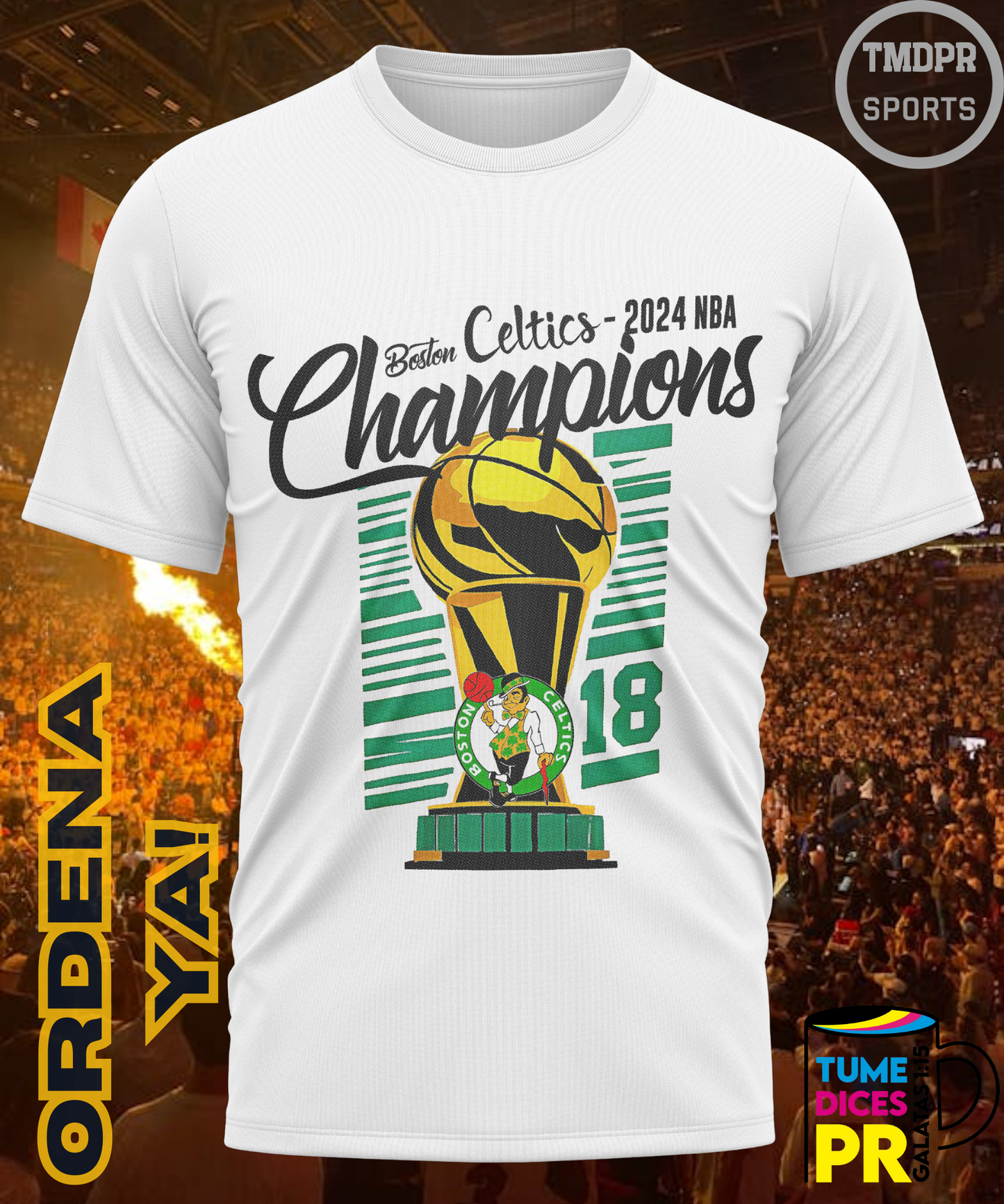 Camiseta semitono NBA BOSTON CELTICS
