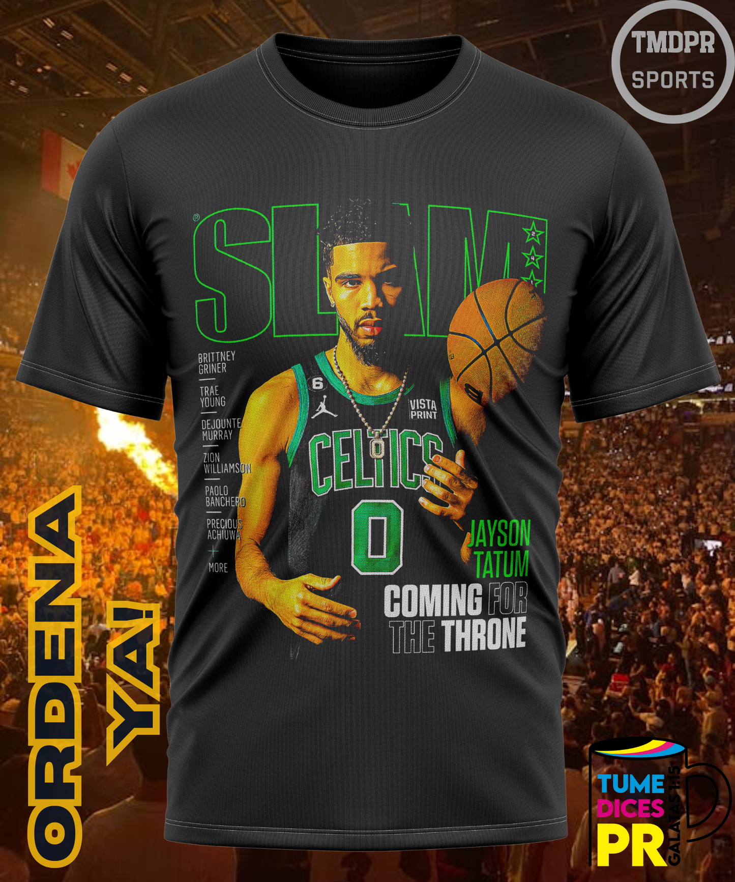 Camiseta semitono NBA BOSTON CELTICS