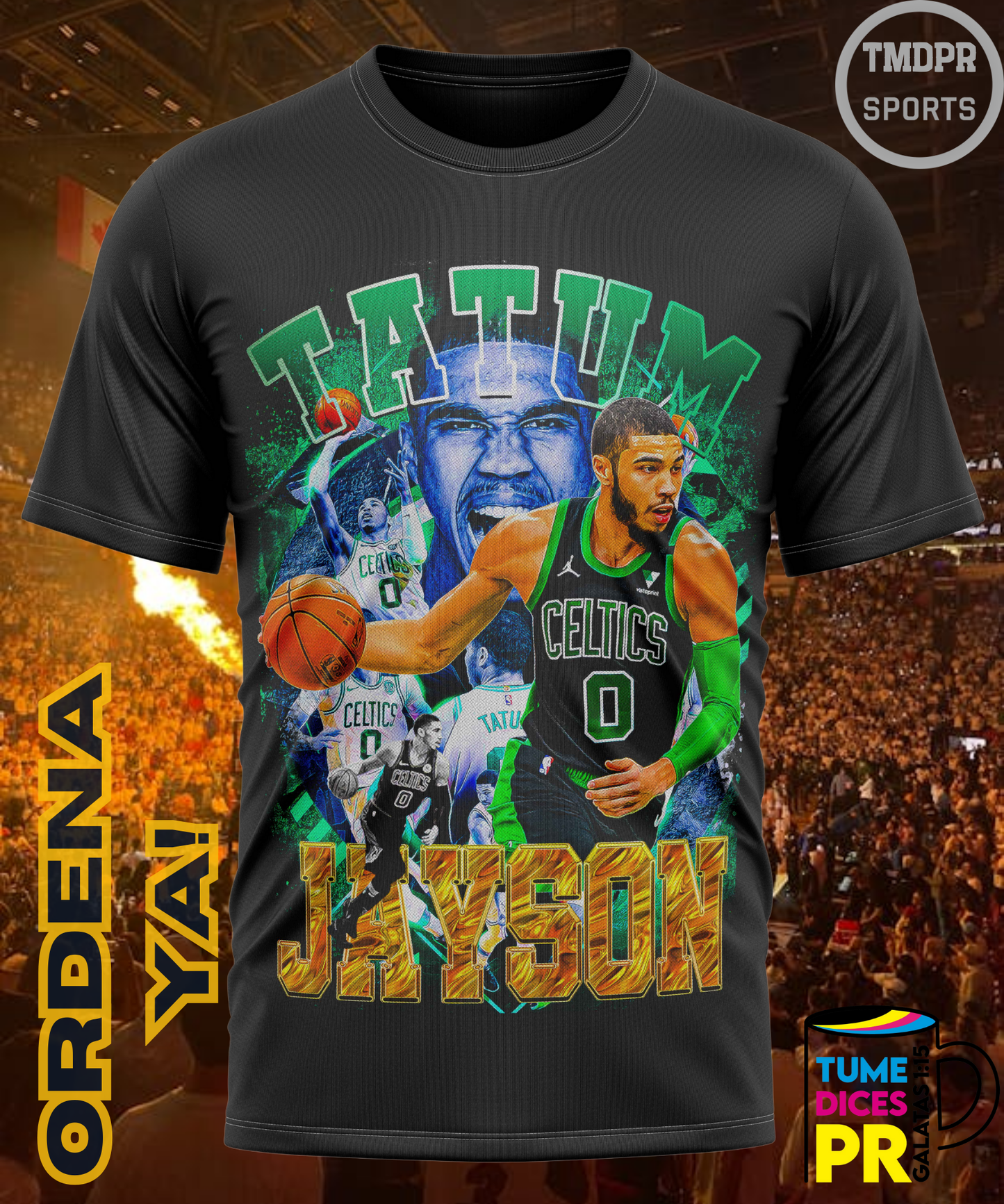 Camiseta semitono NBA BOSTON CELTICS