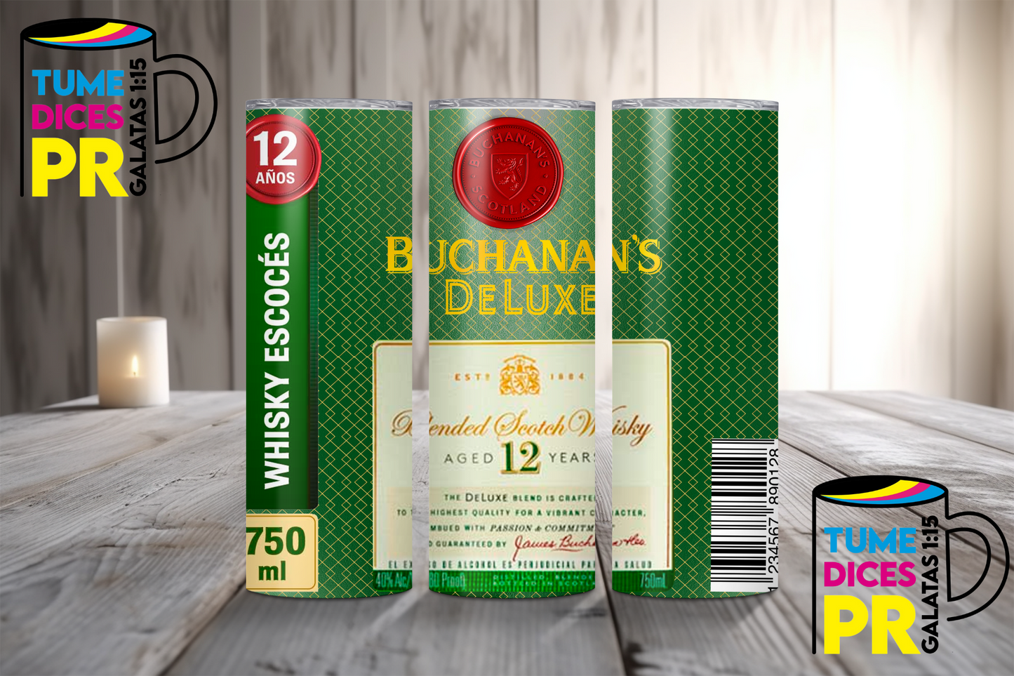 LICORES Skinny Tumbler