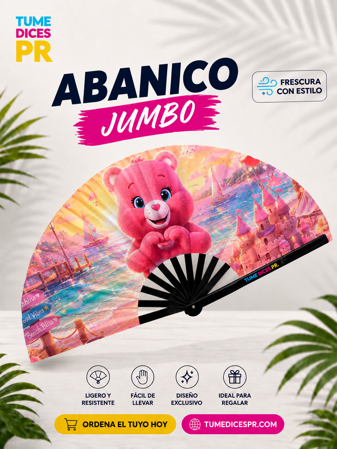 Abanico de mano JUMBO
