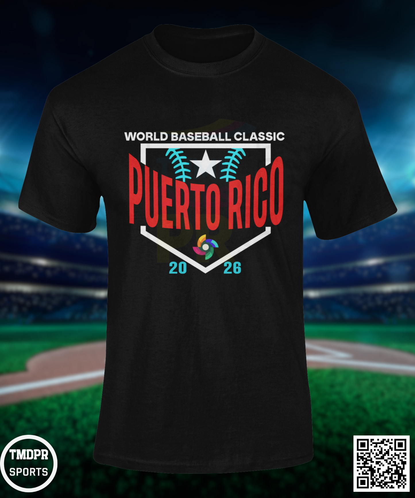 CLASICO MUNDIAL BASEBALL 2026 Camisetas