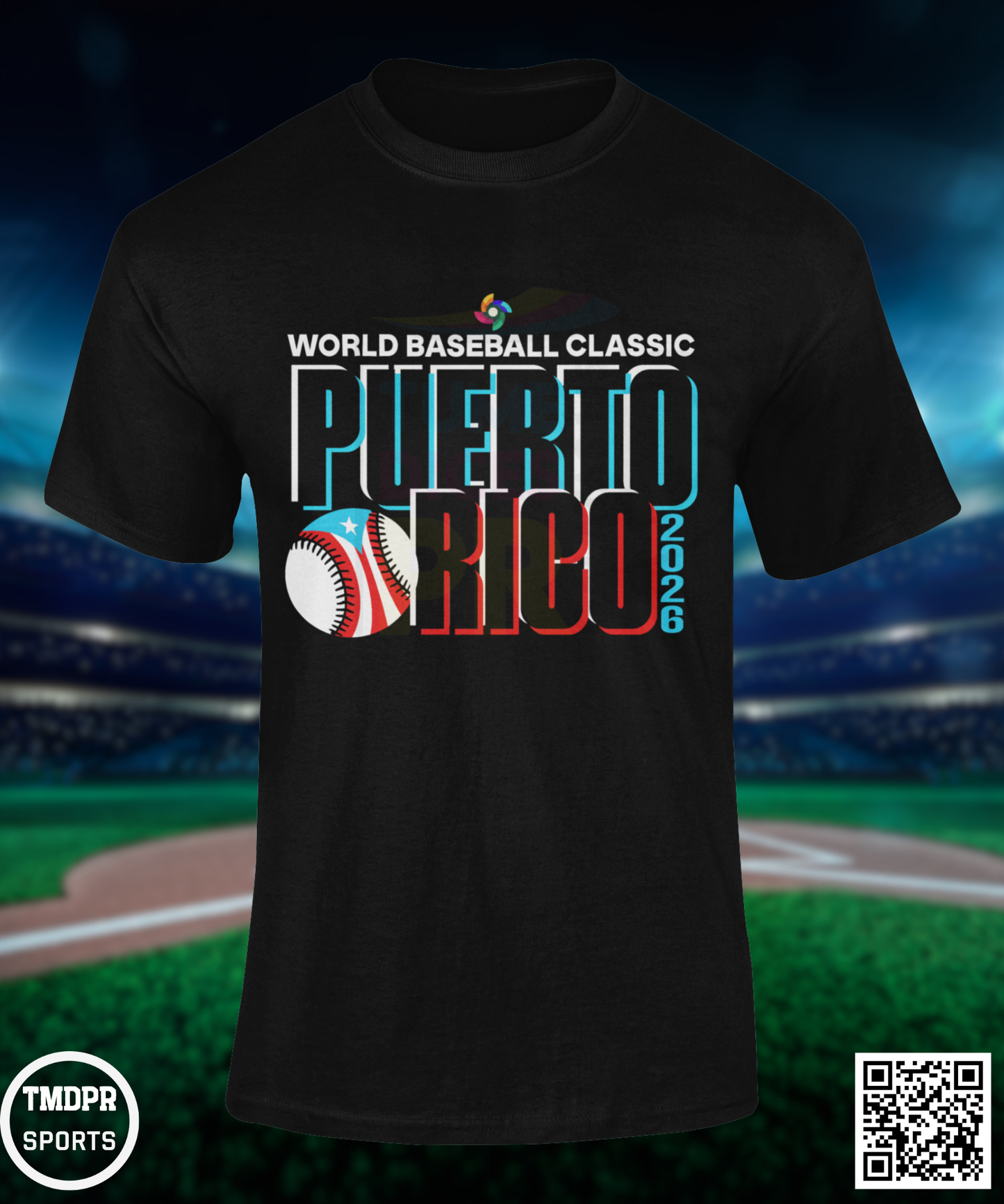 CLASICO MUNDIAL BASEBALL 2026 Camisetas