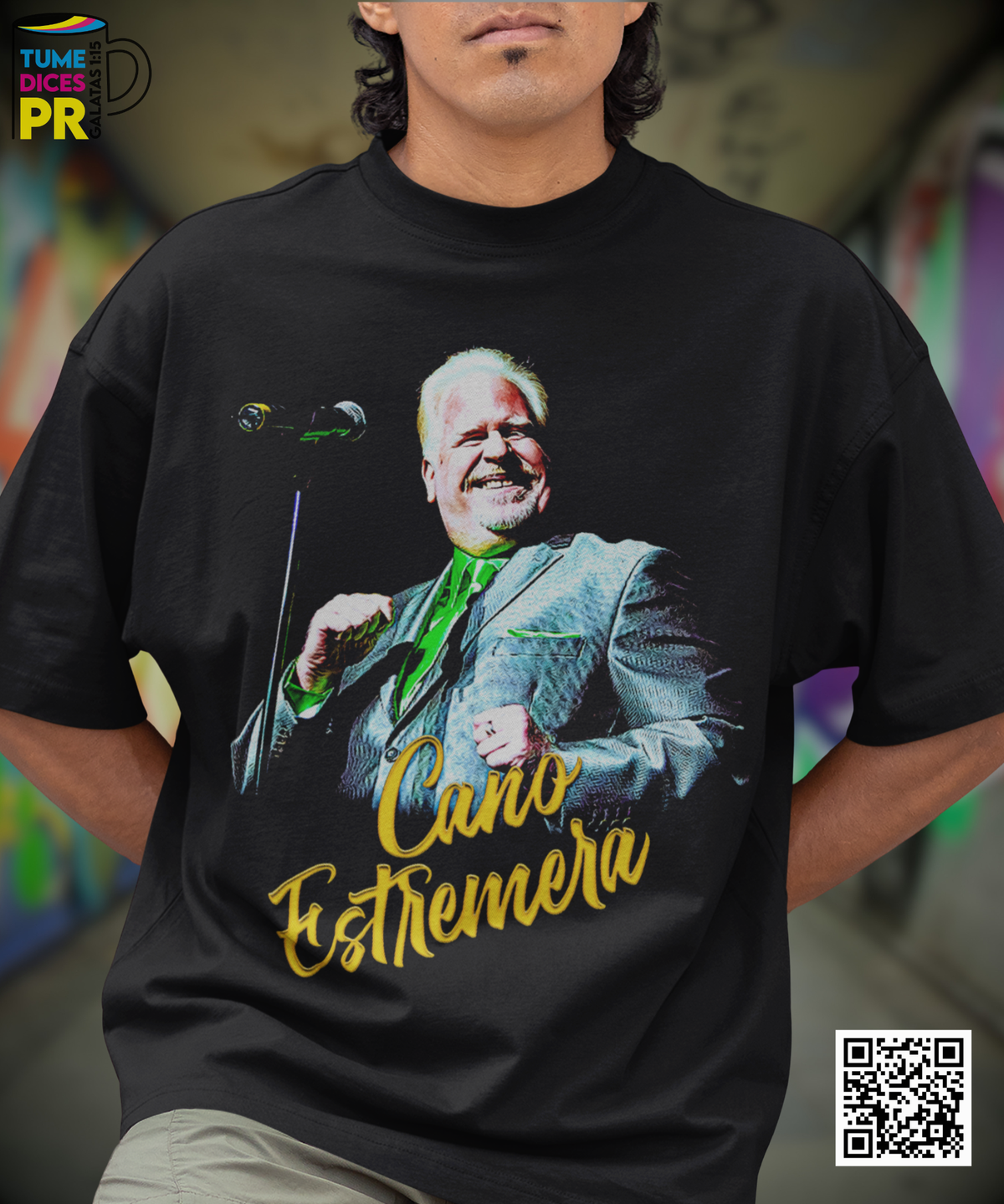 Camiseta CANO ESTREMERA | Algodón y poliéster | Tallas S–XL