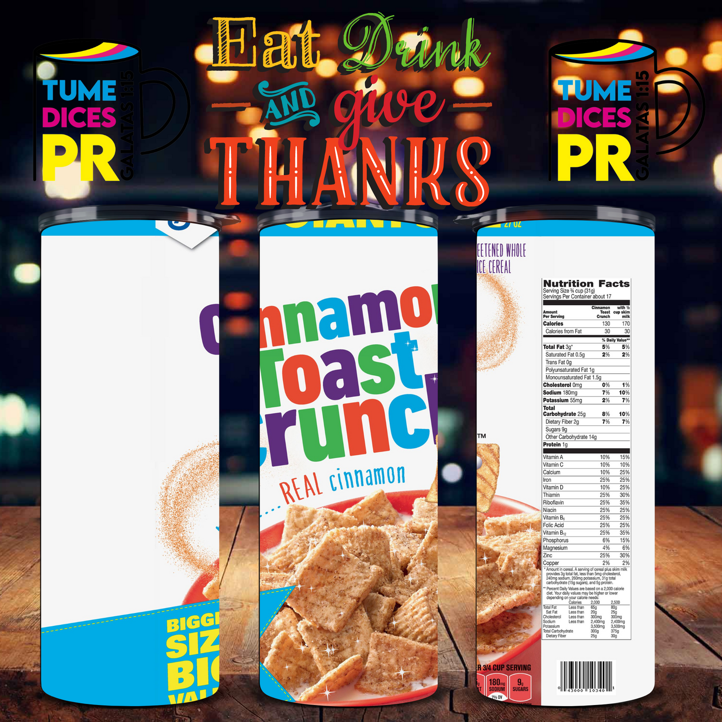 GROCERY Skinny Tumbler