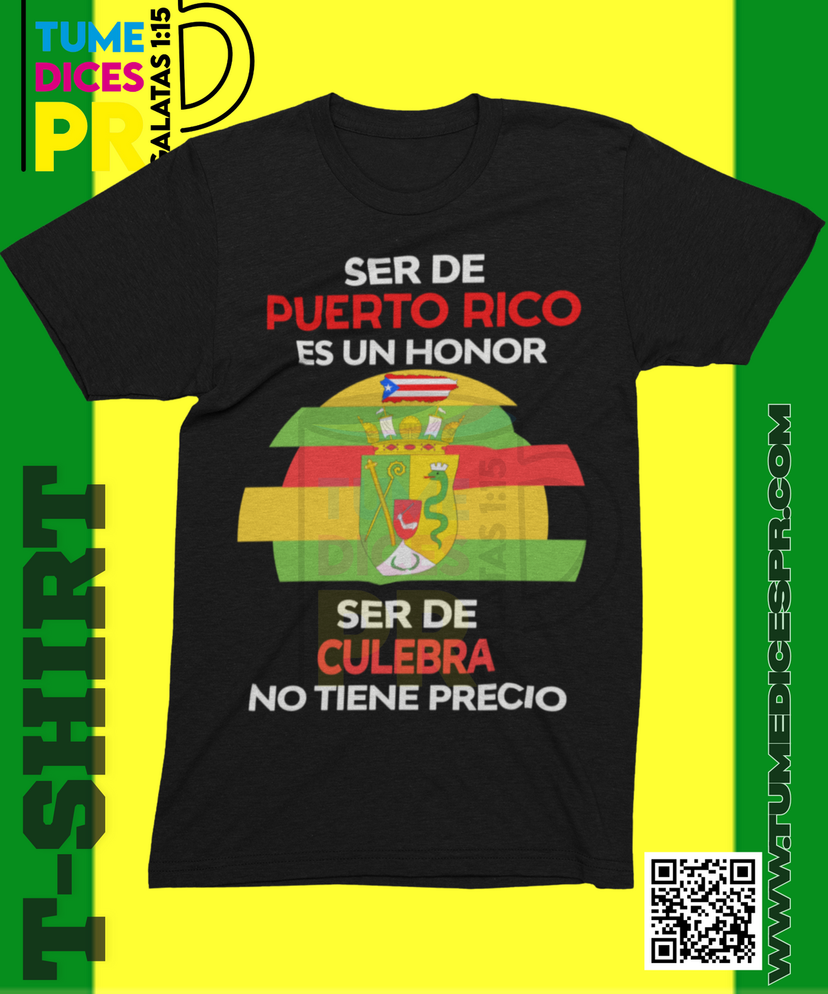 Camiseta MUNICIPIOS DE PUERTO RICO | Algodón y poliéster | Tallas S–XL