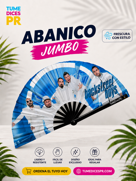 Abanico de mano JUMBO