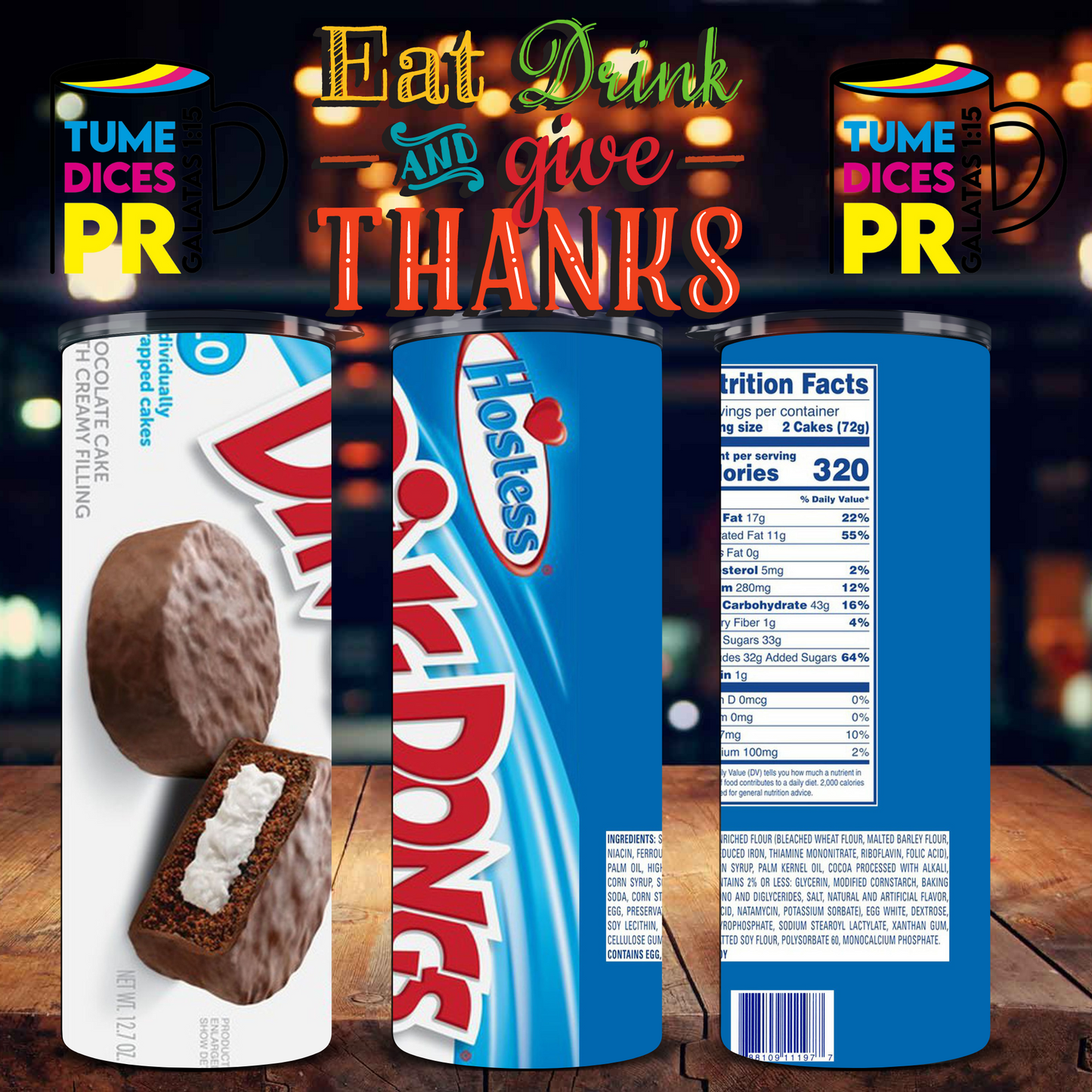 GROCERY Skinny Tumbler