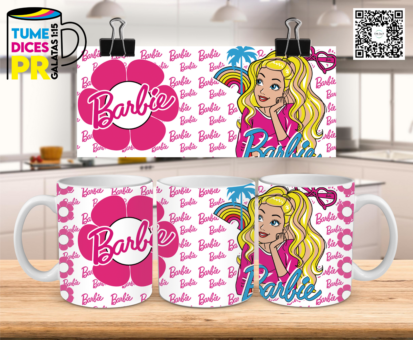 Taza Barbie