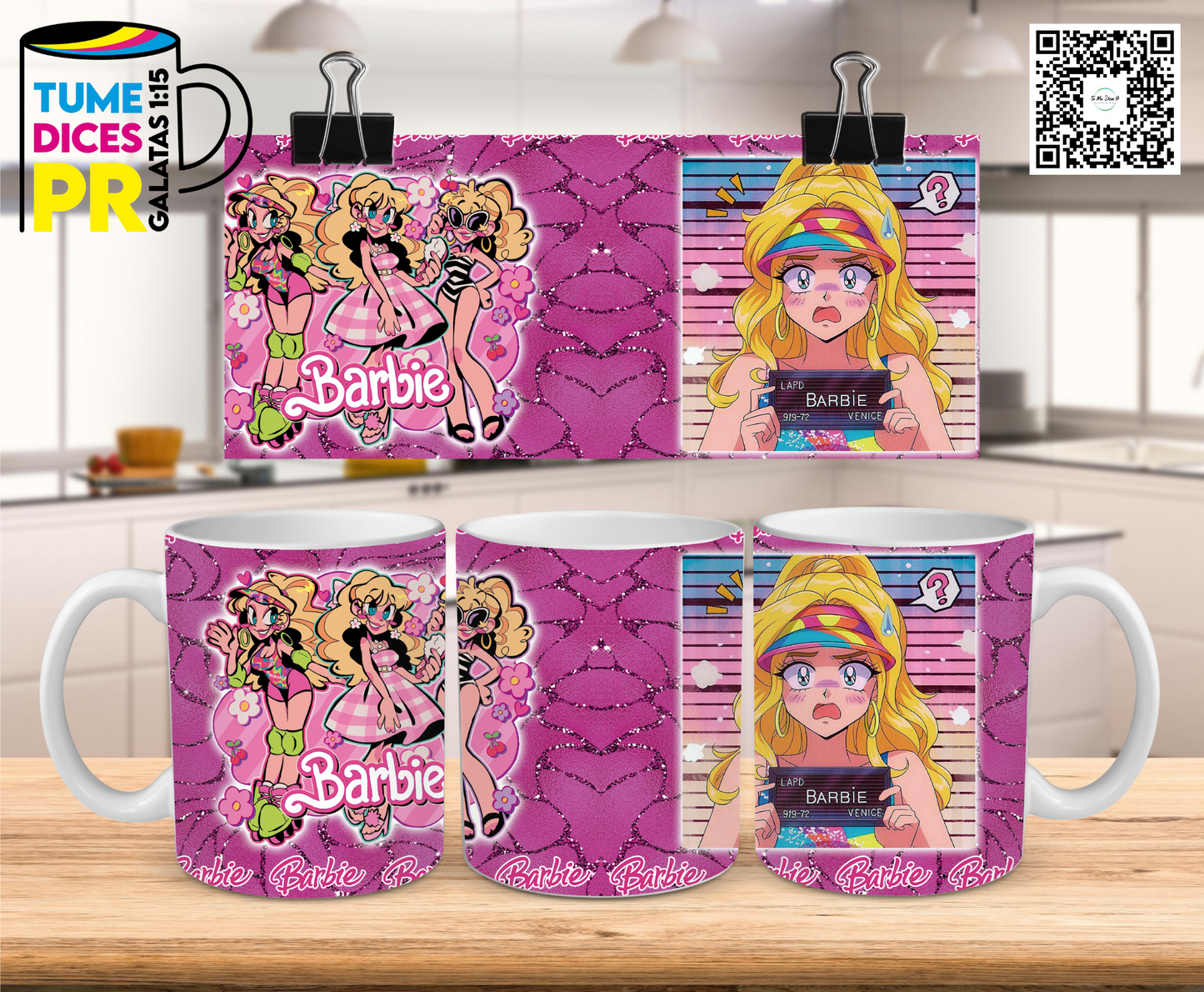 Taza Barbie