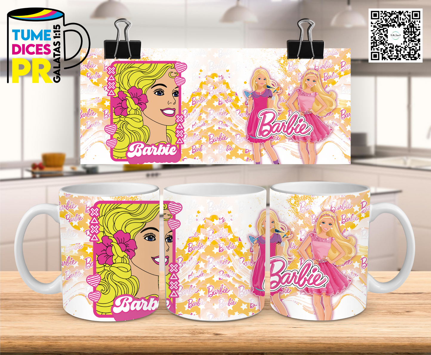 Taza Barbie