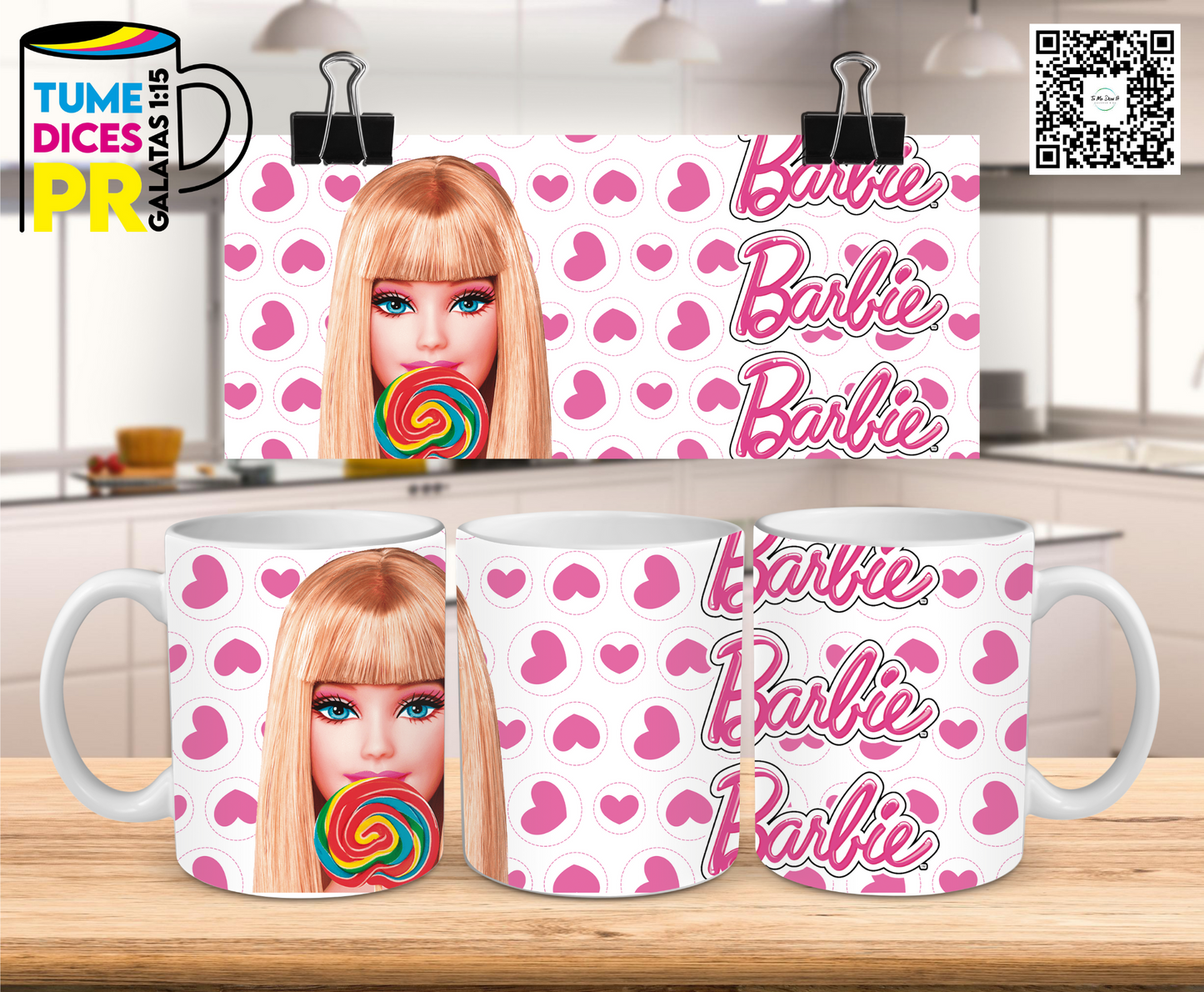 Taza Barbie