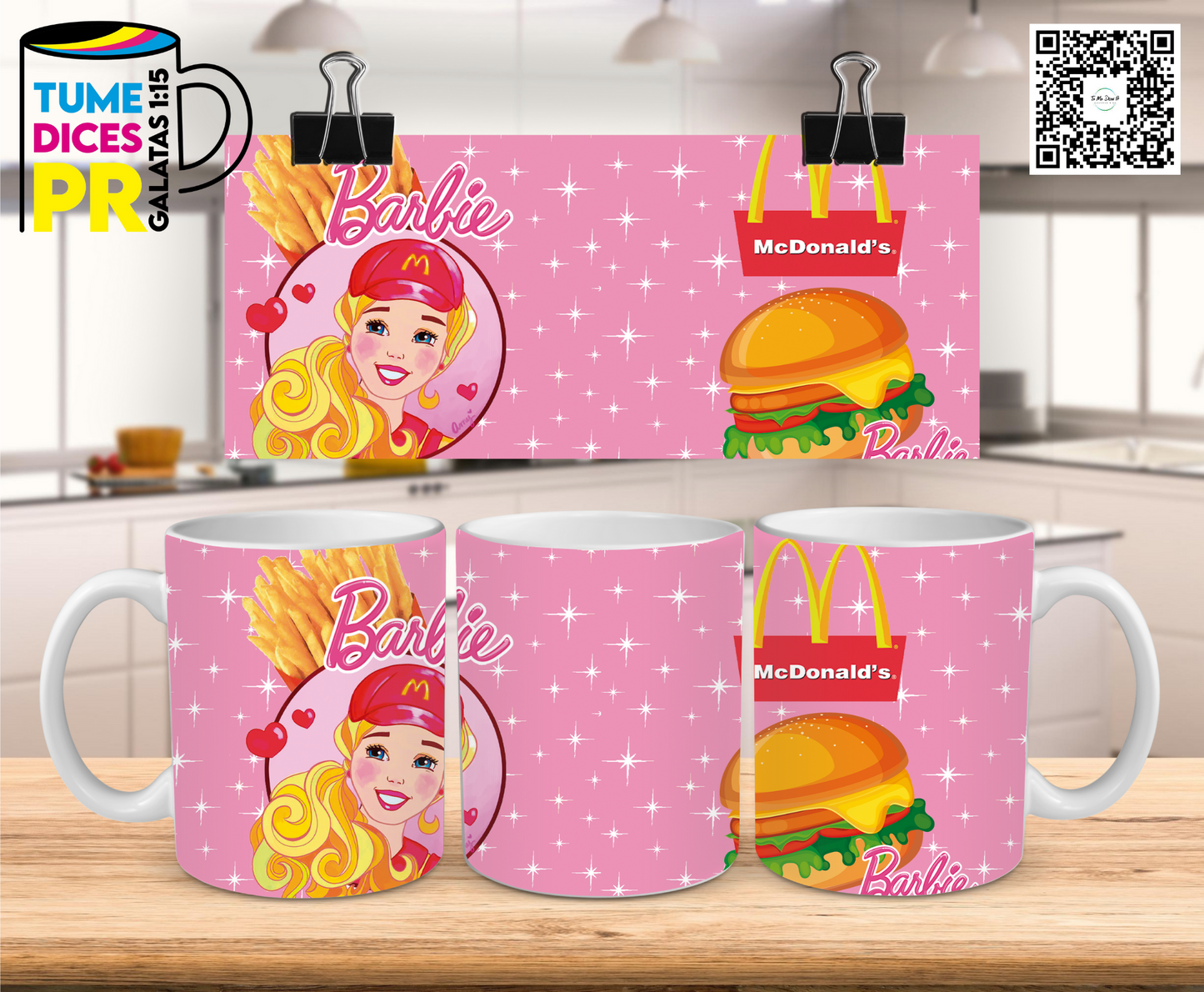 Taza Barbie
