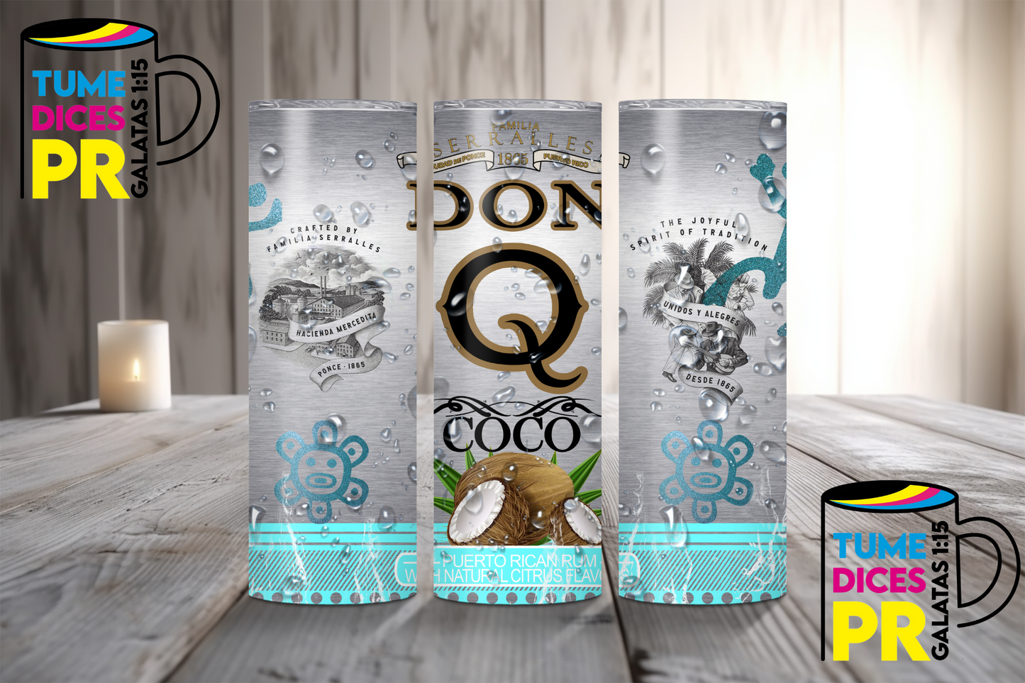 LICORES Skinny Tumbler