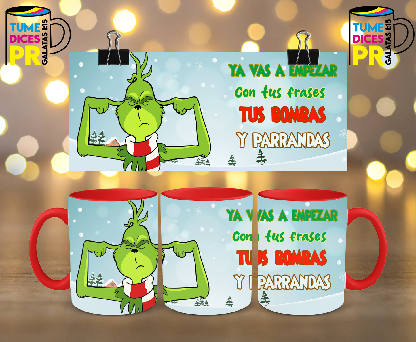 Taza Grinch